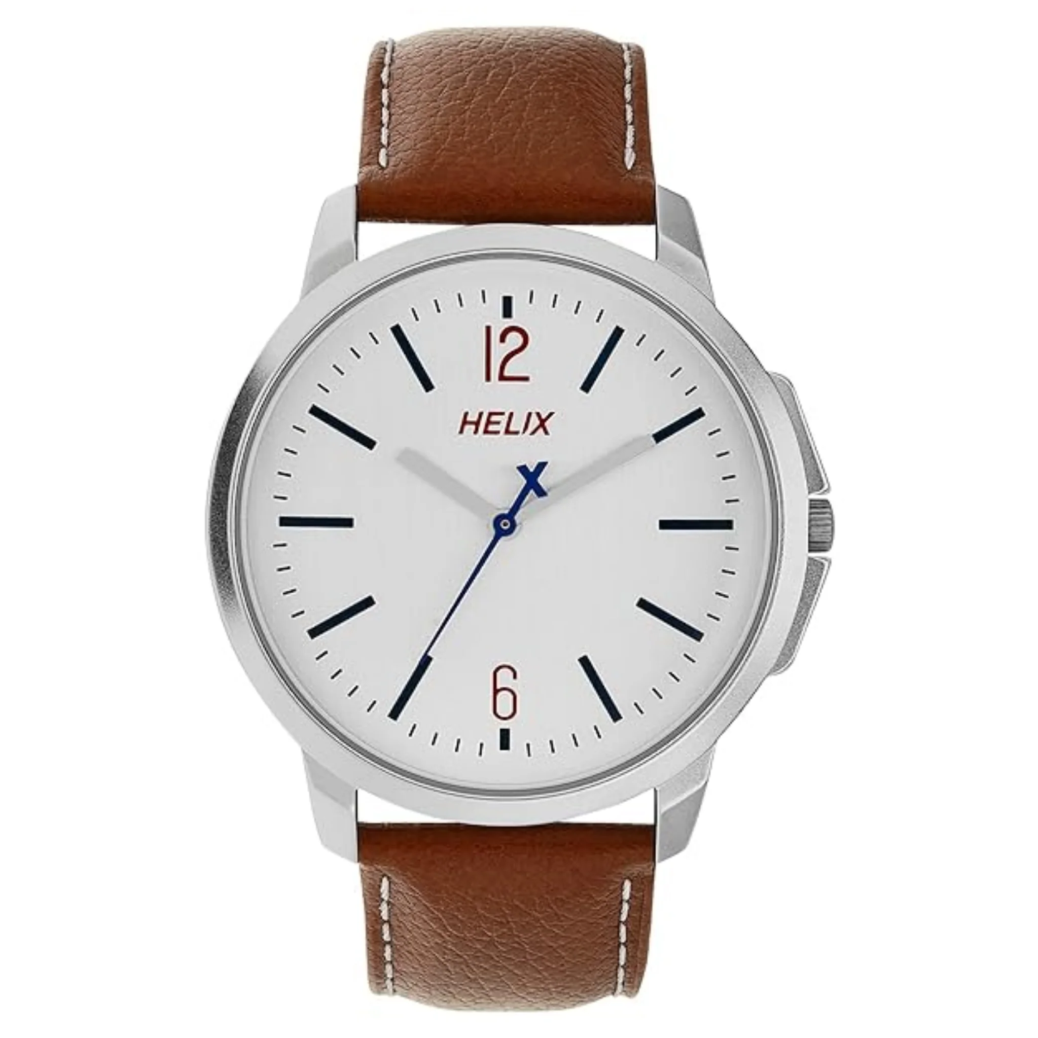 Helix Analog Mother of Pearl Dial Men's Watch-TW027HG00