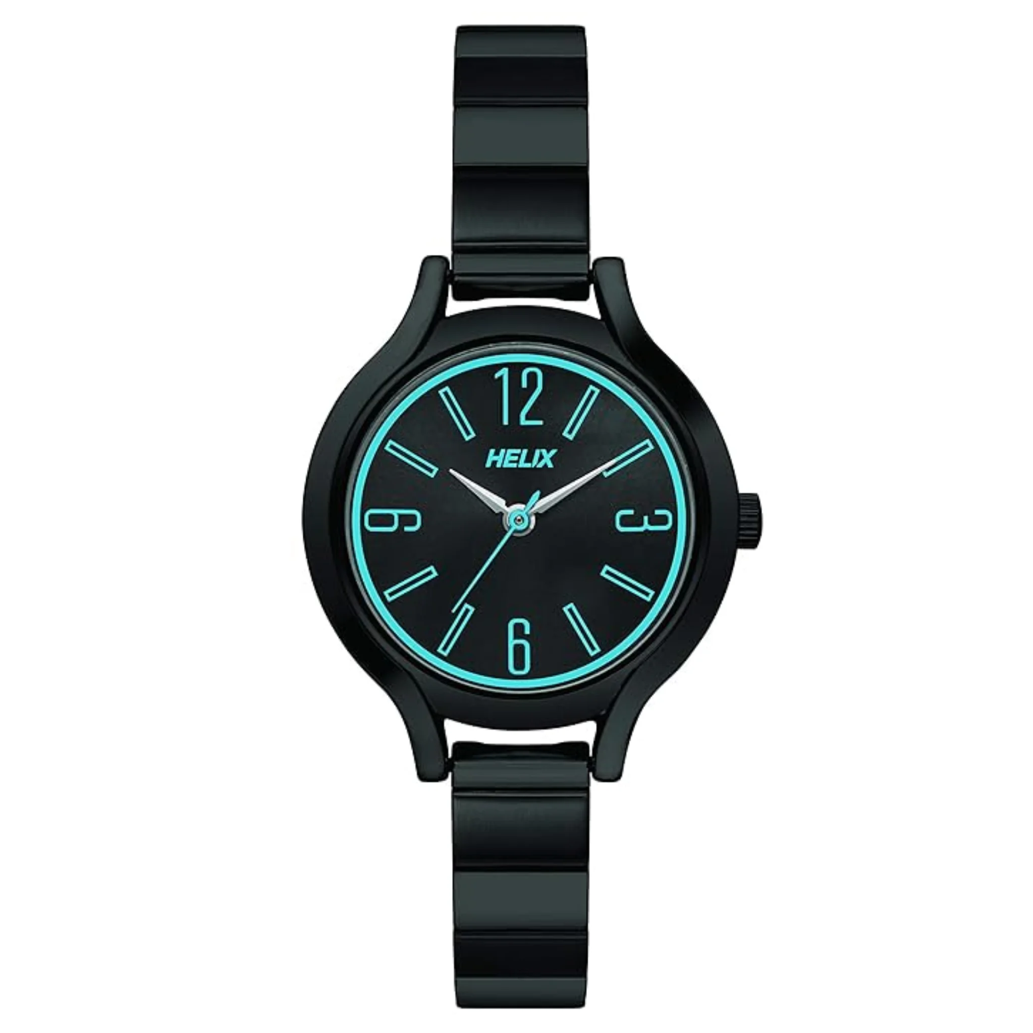 HELIX Women Black Quartz Watch TW027HL18