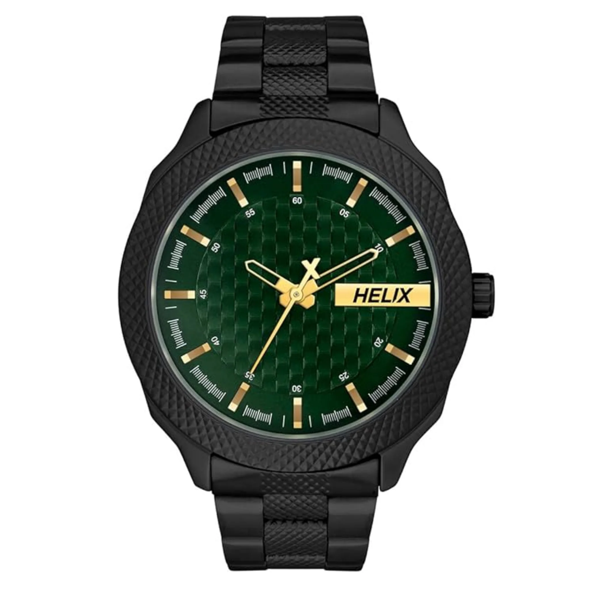 HELIX Men Green Quartz Watch TW034HG13