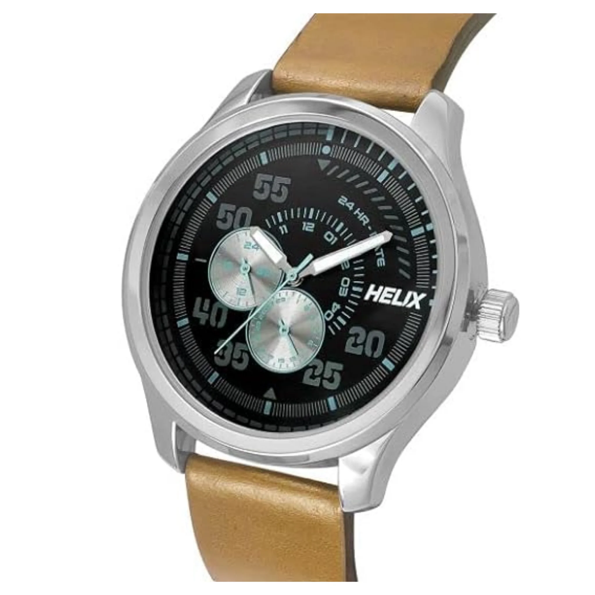 HELIX Men Black Quartz Watch TW043HG08