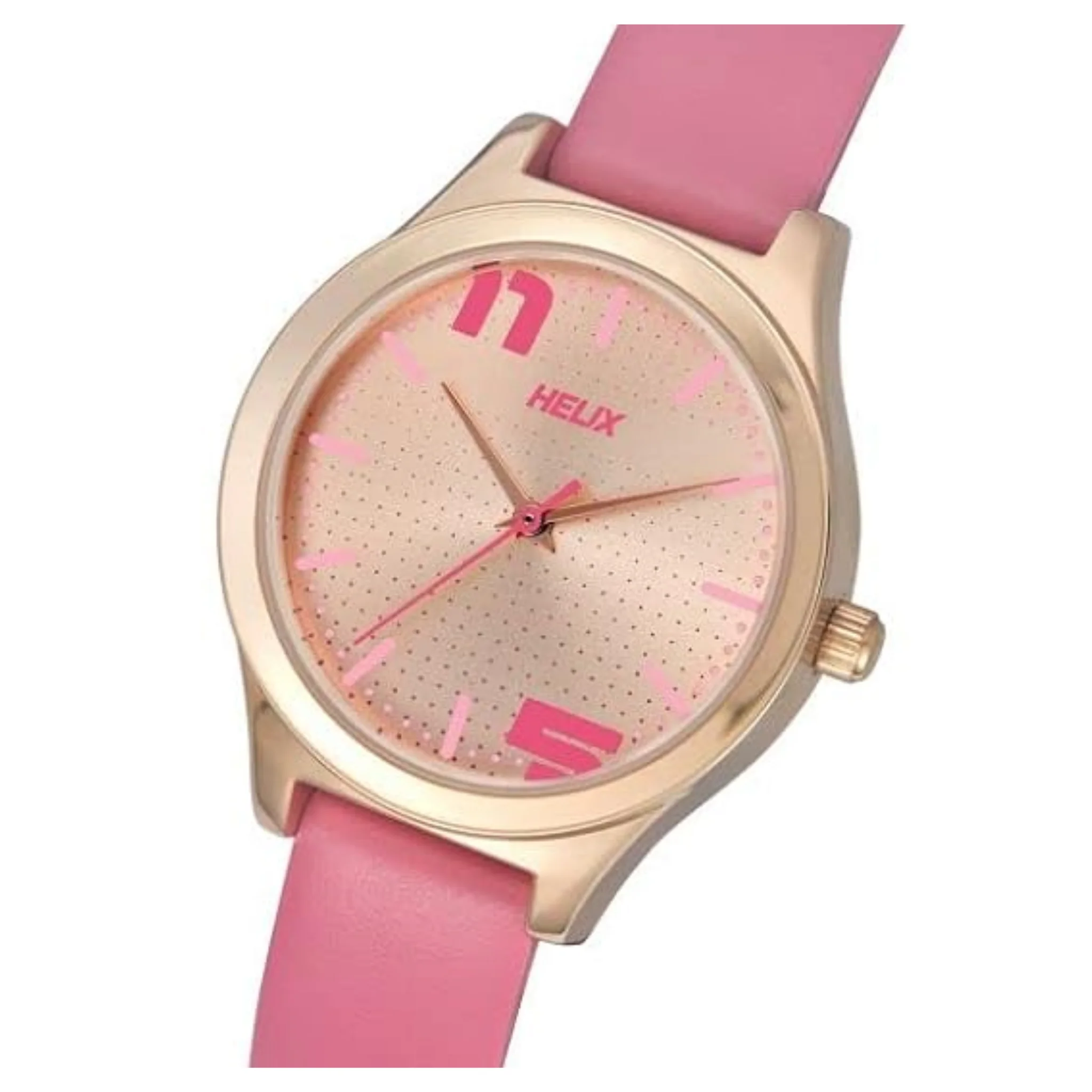 HELIX Women Pink Quartz Watch TW049HL02