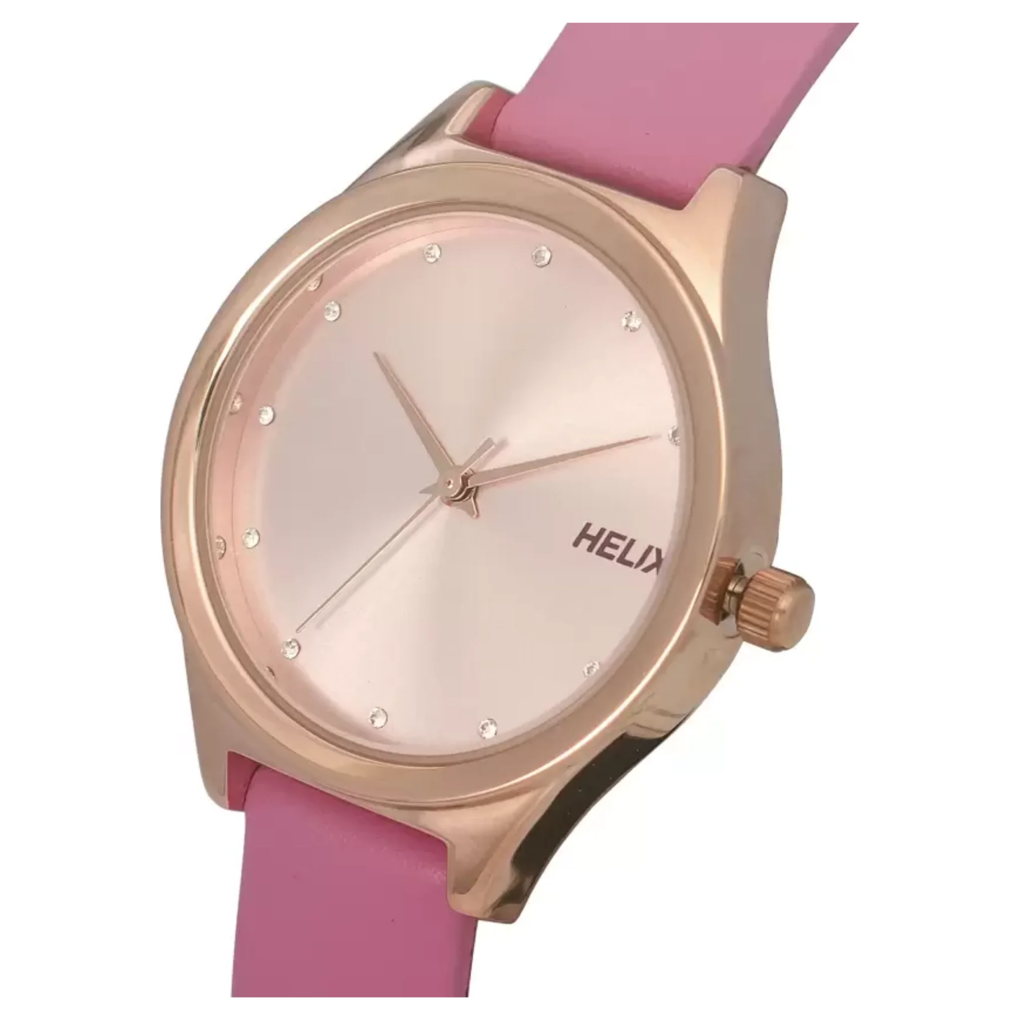 HELIX Women Pink Quartz Watch TW049HL06