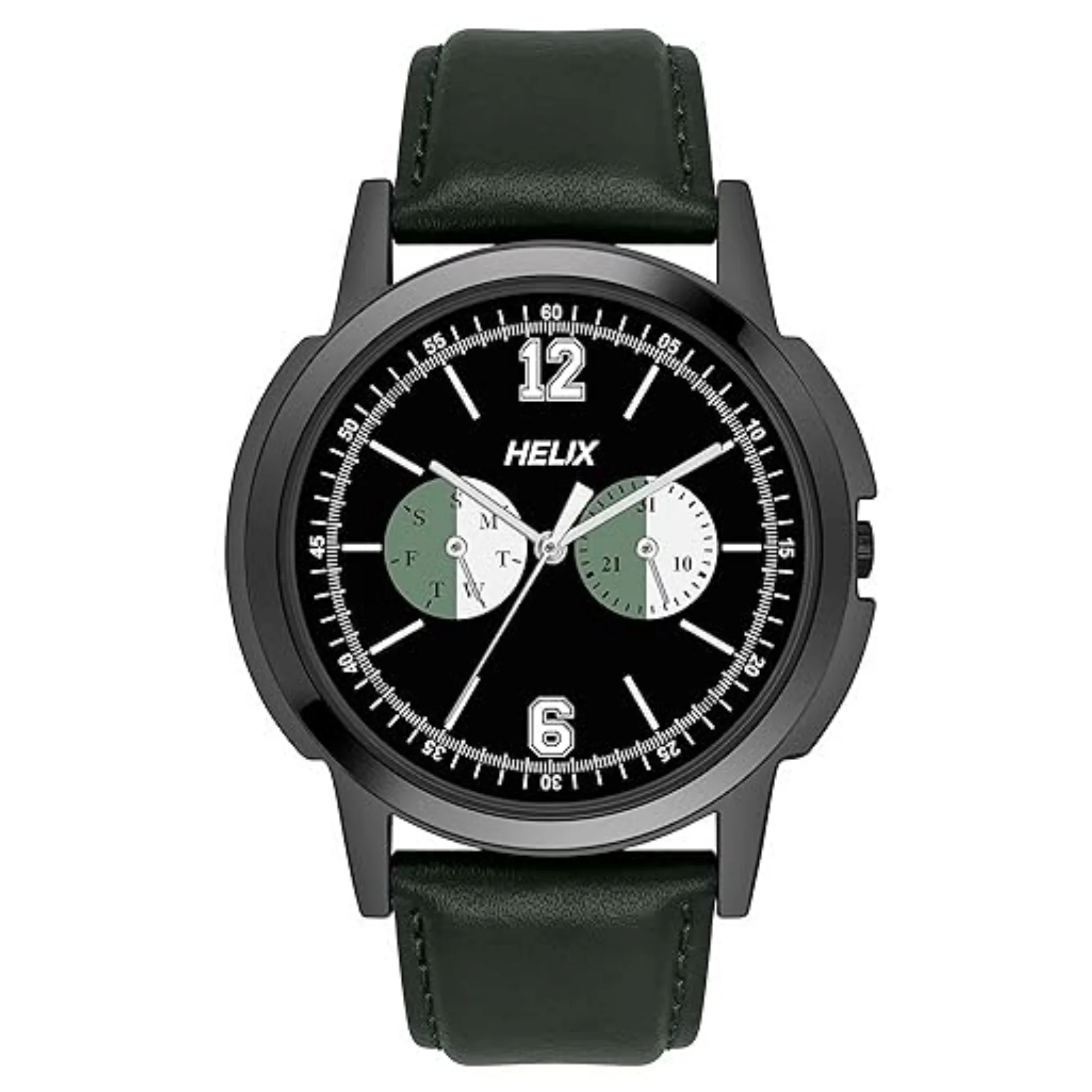 HELIX Men Black Quartz Watch TW050HG02