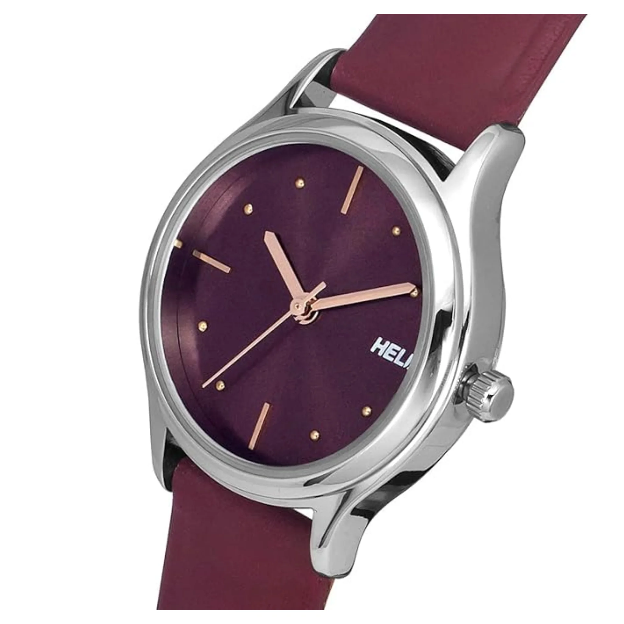 HELIX Women Burgundy Quartz Watch TW051HL02