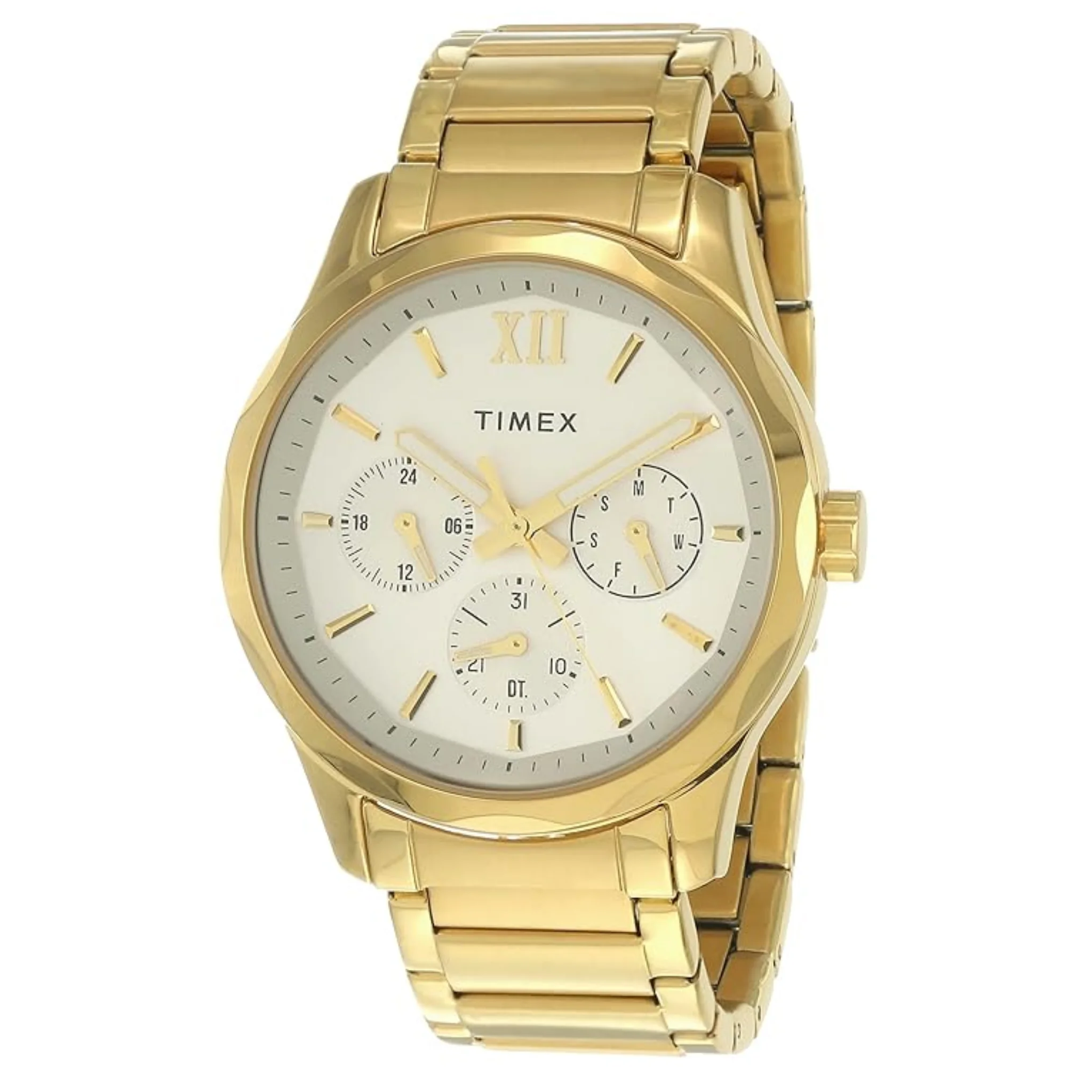 TIMEX Analog White Dial Men's Watch-TW0TG7604