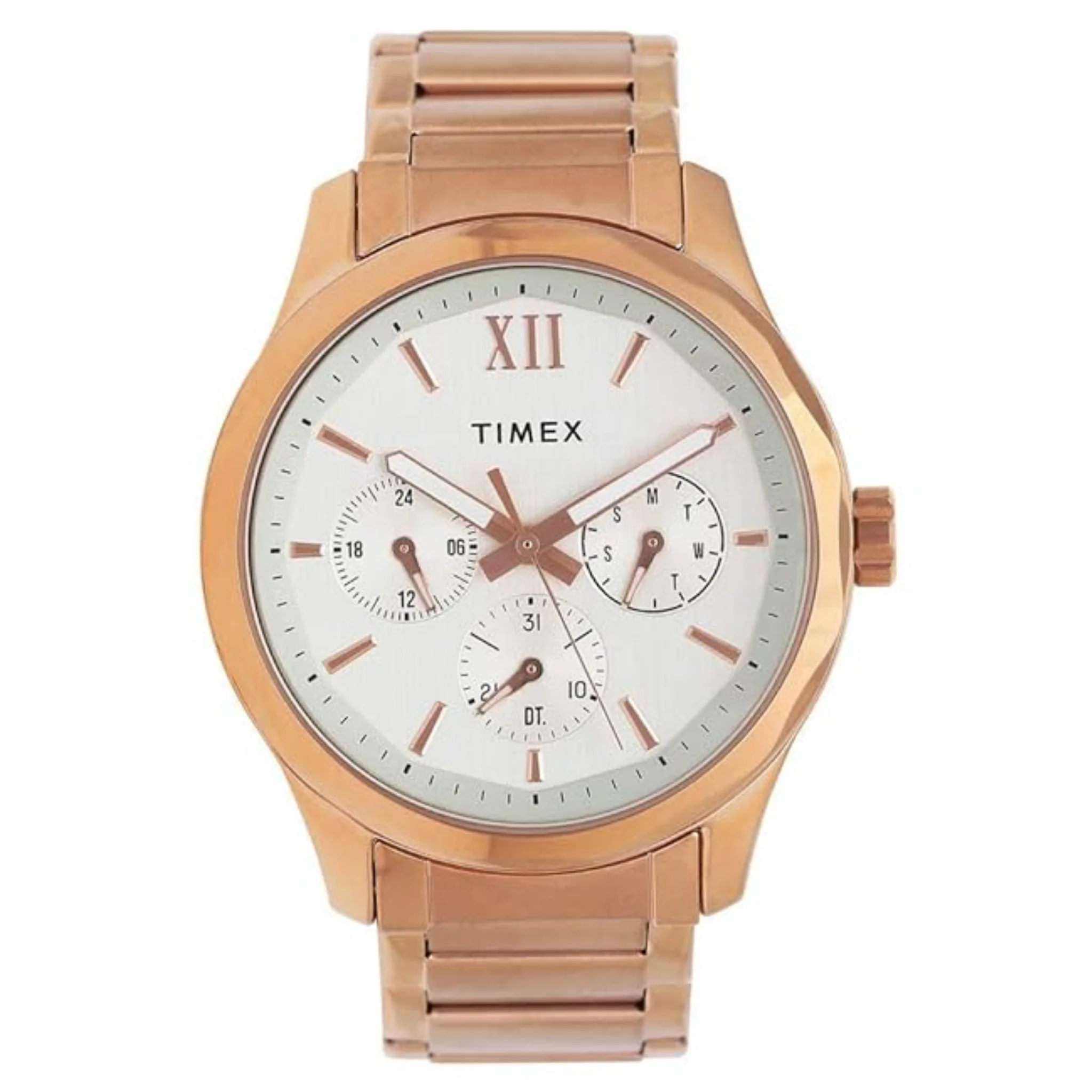 TIMEX Analog Silver Dial Men's Watch-TW0TG7605