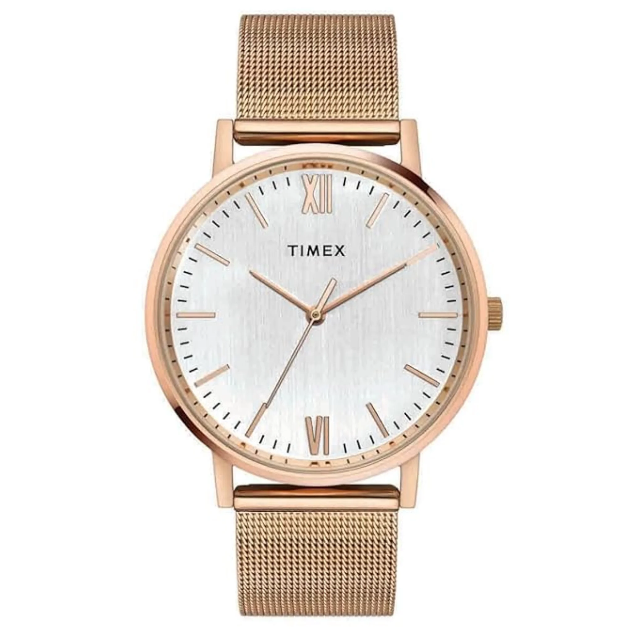 TIMEX Analog Silver Dial Unisex-Adult Watch-TW0TG8011