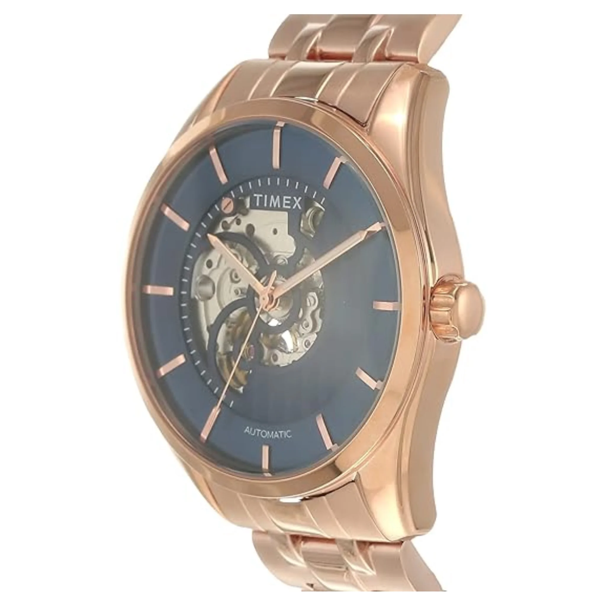 TIMEX Automatic Analog Blue Dial Men's Watch-TWEG17504