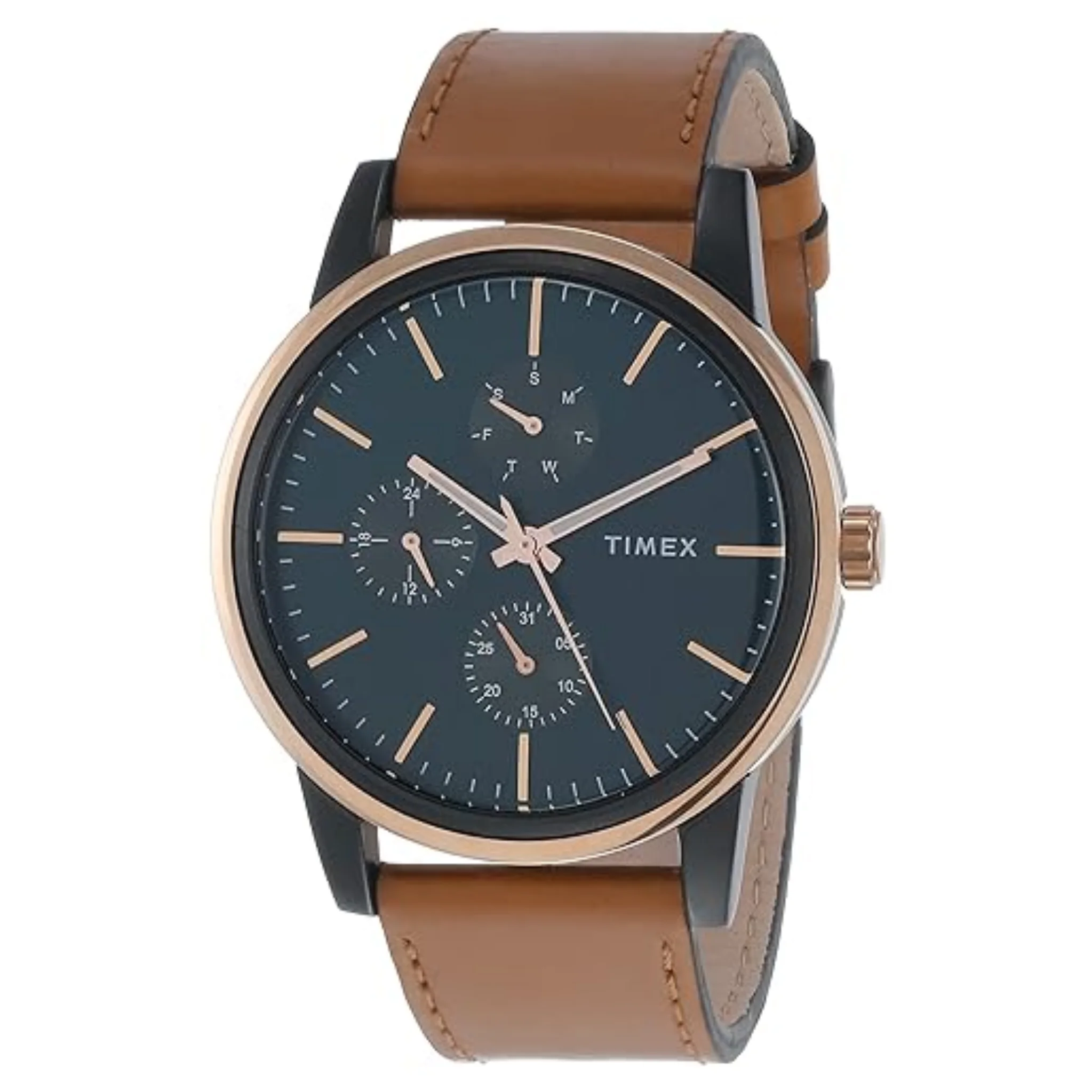 TIMEX Fusion Multifunction Analog Blue Dial Men's Watch-TWEG18904