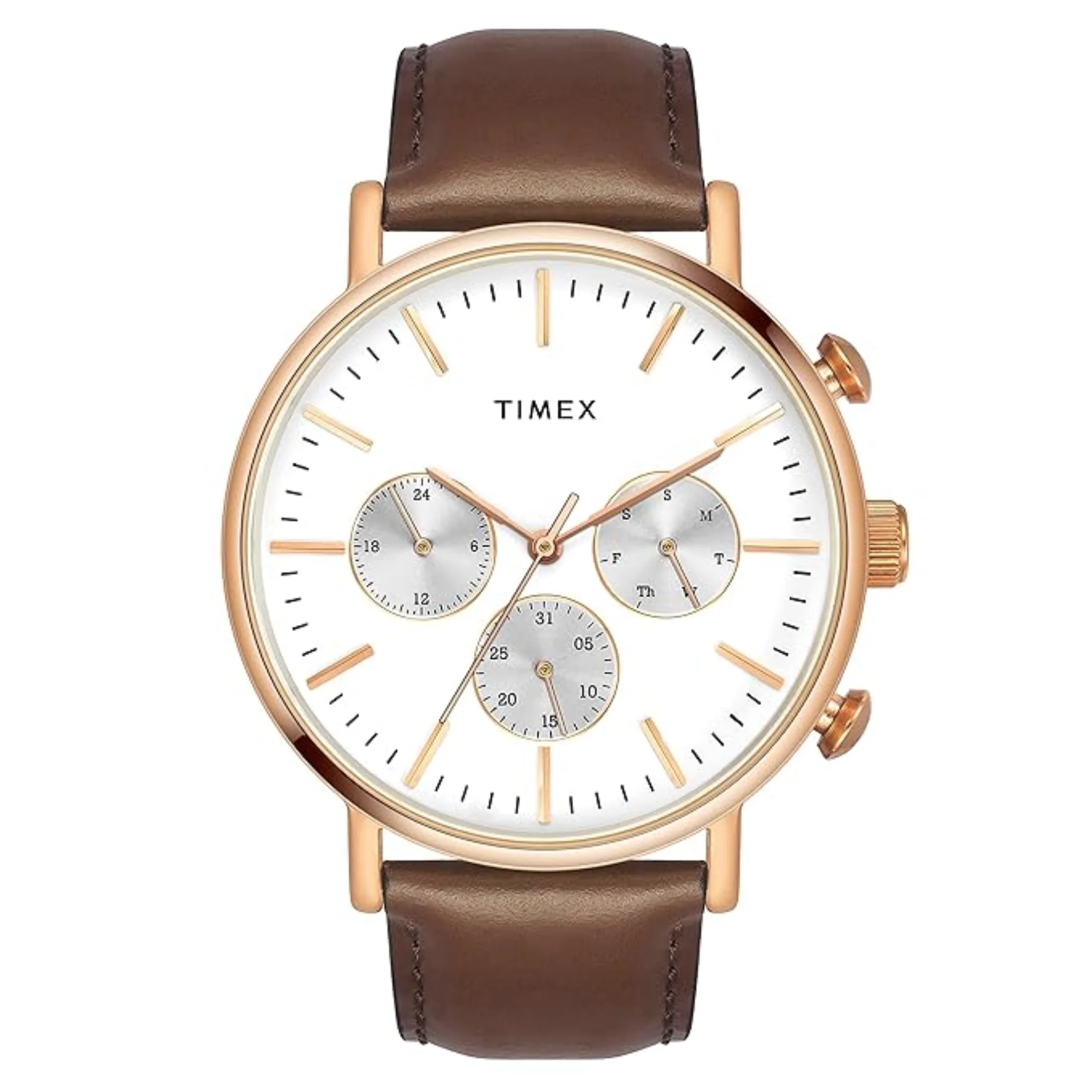 TIMEX Analog Silver Dial Men's Watch - TWEG20005