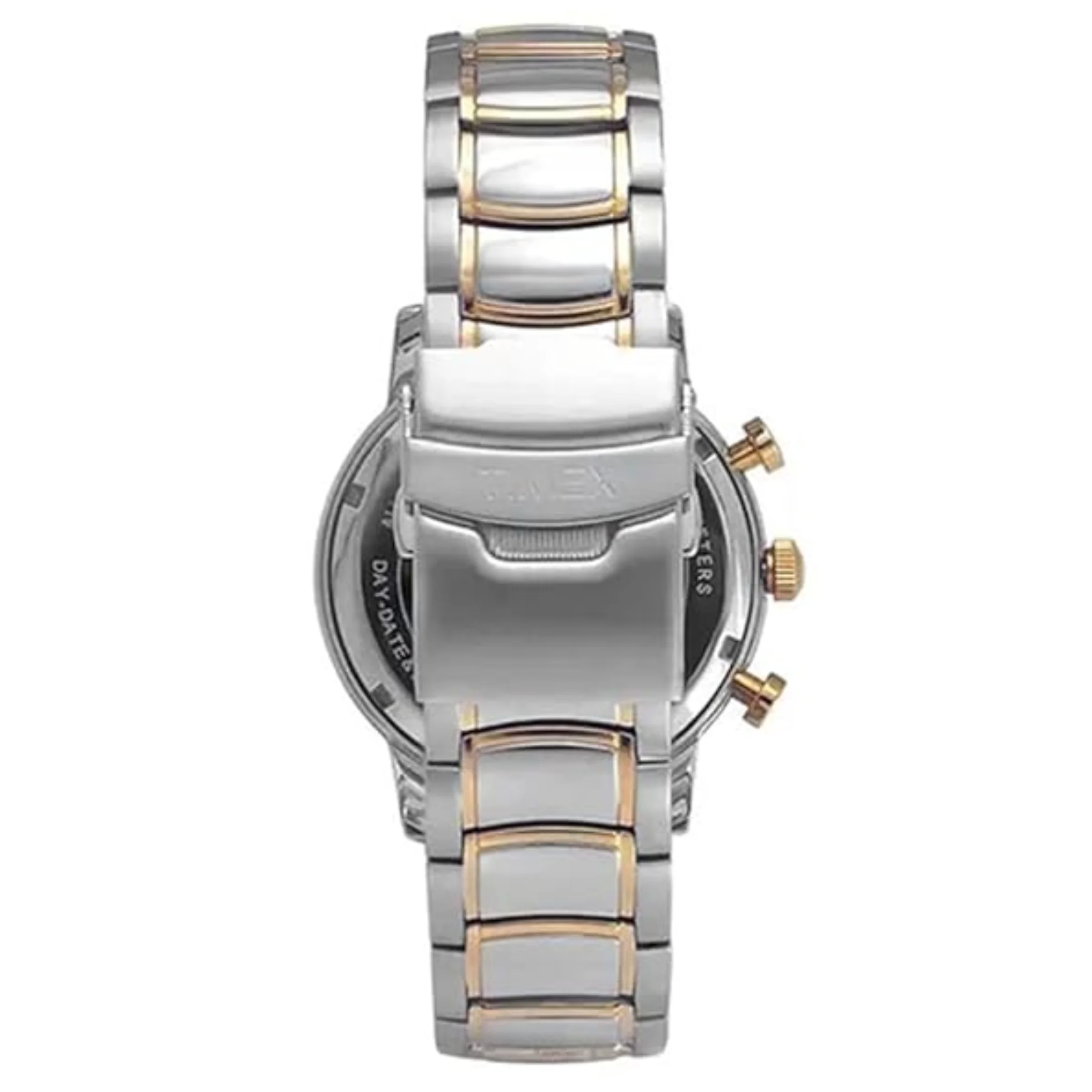 TIMEX Mens 44 mm Silver Dial Stainless Steel Analog Watch - TWEG20203