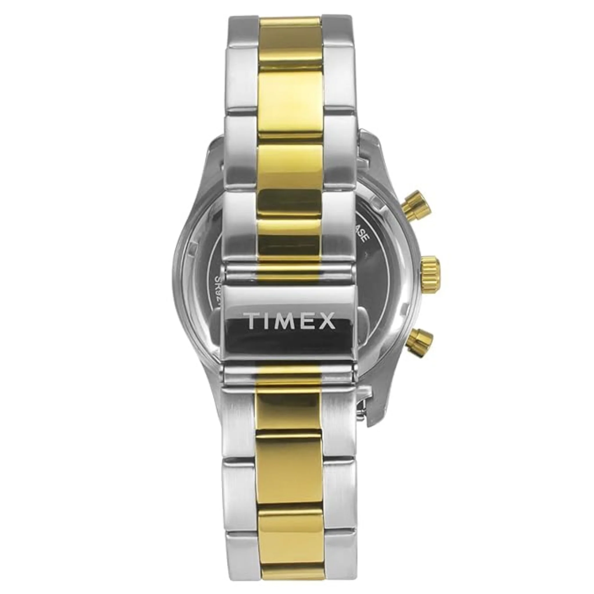 TIMEX E-Class Premium-Sport Collection Men Analog Green Dial Coloured Quartz Watch, Round Dial with 43 mm Case Width - TWEG22201