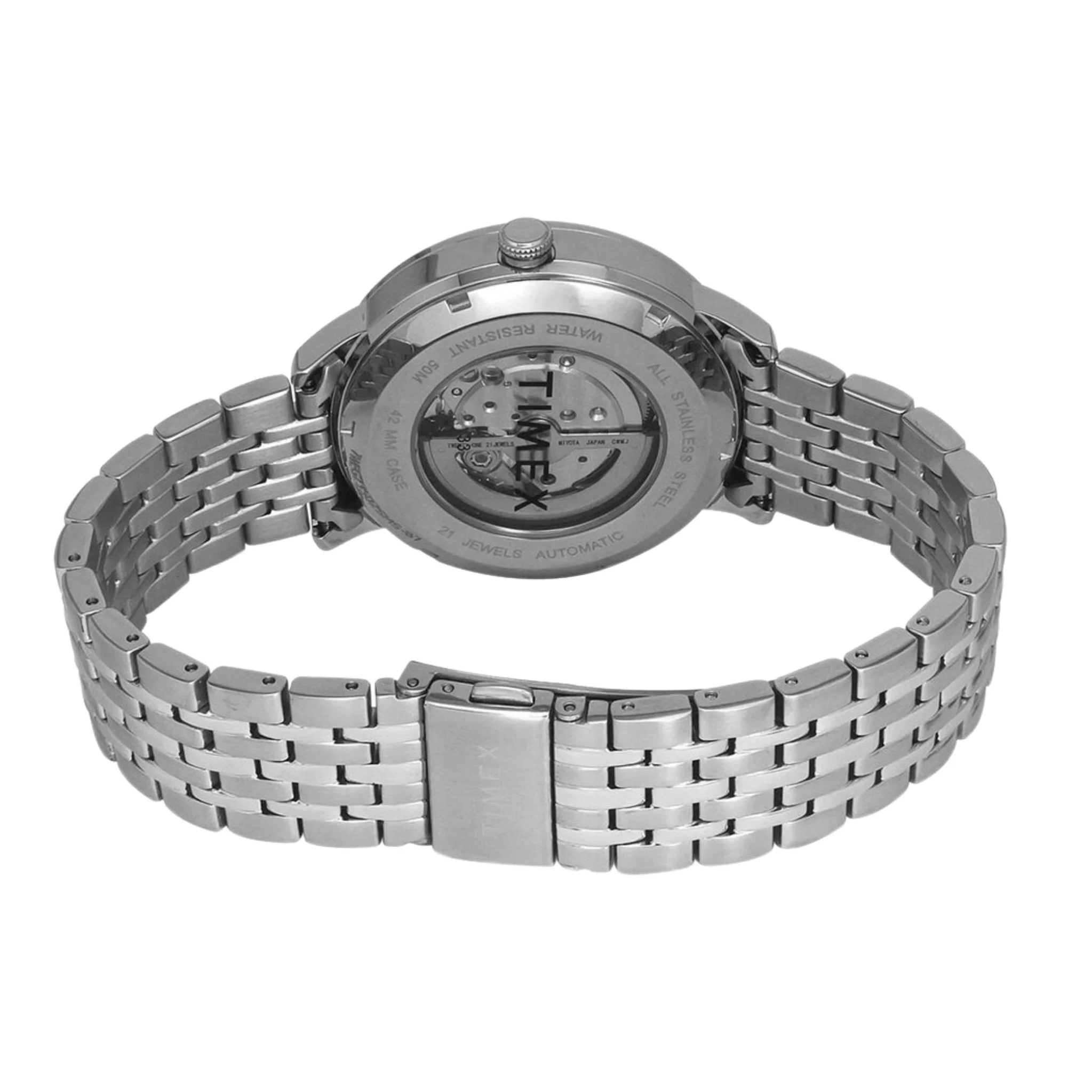 TIMEX Men Automatic Watch With Metal Strap - TWEG23502