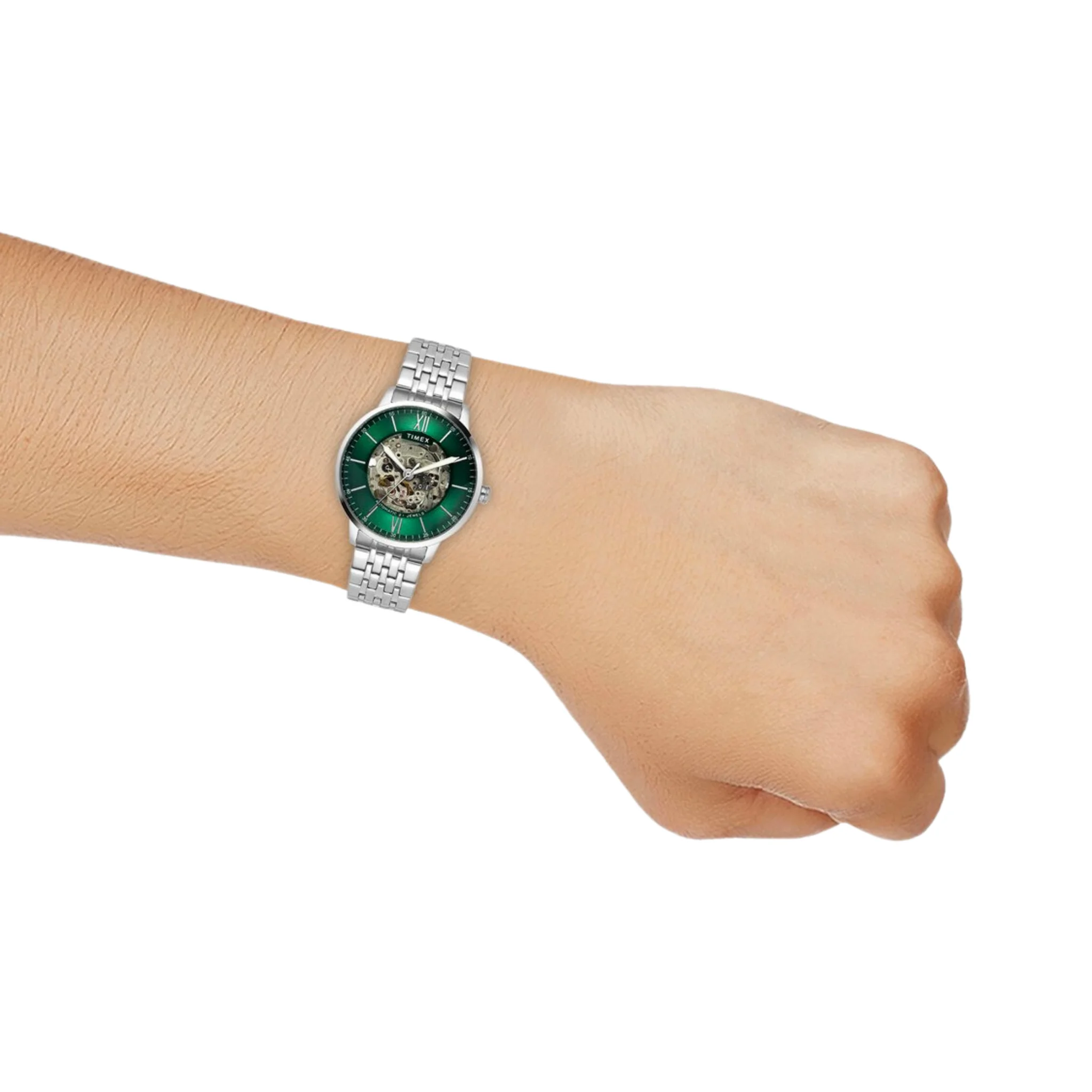 TIMEX Men Automatic Watch With Metal Strap - TWEG23502