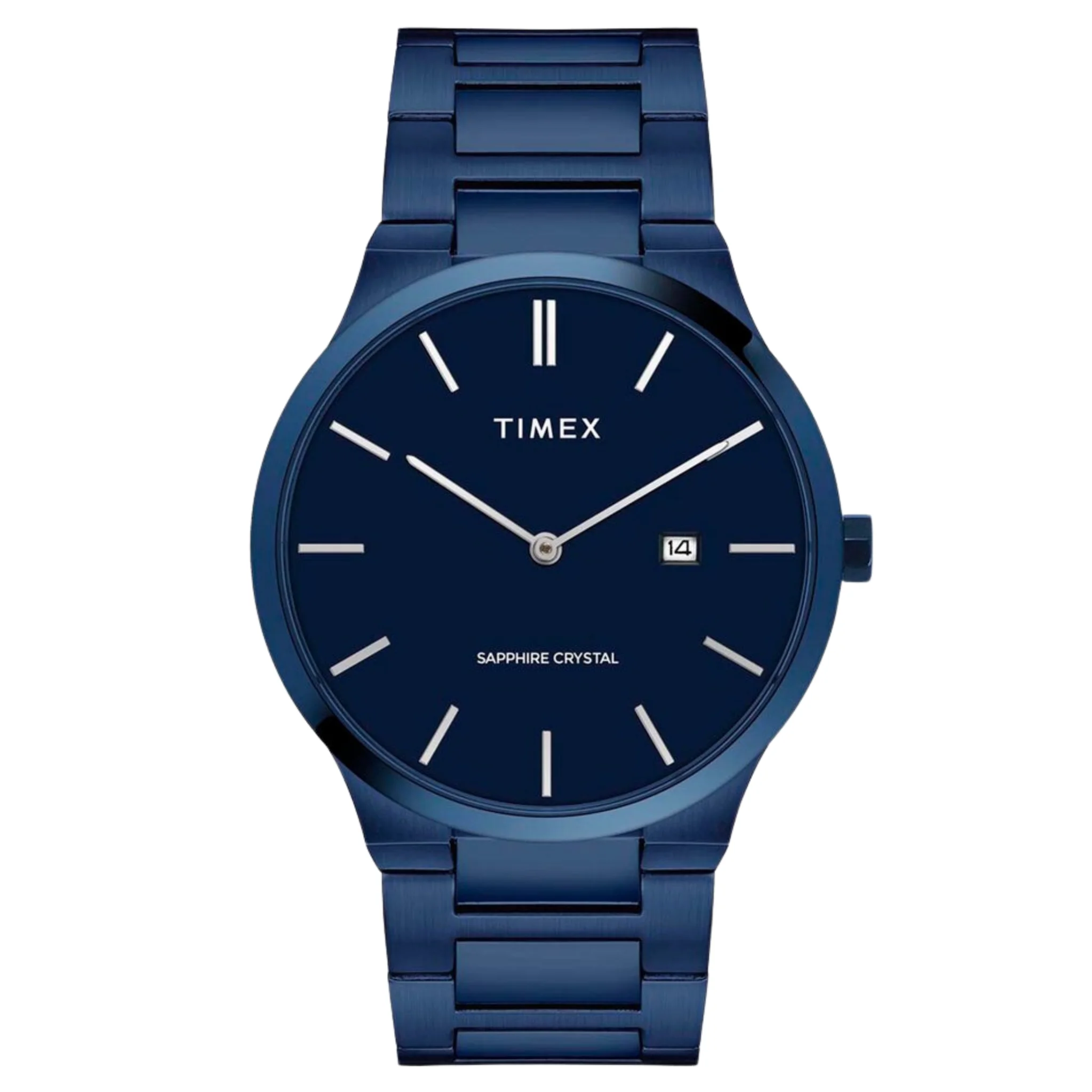 TIMEX E Class Male Blue Analog Stainless Steel Watch TWEG23602