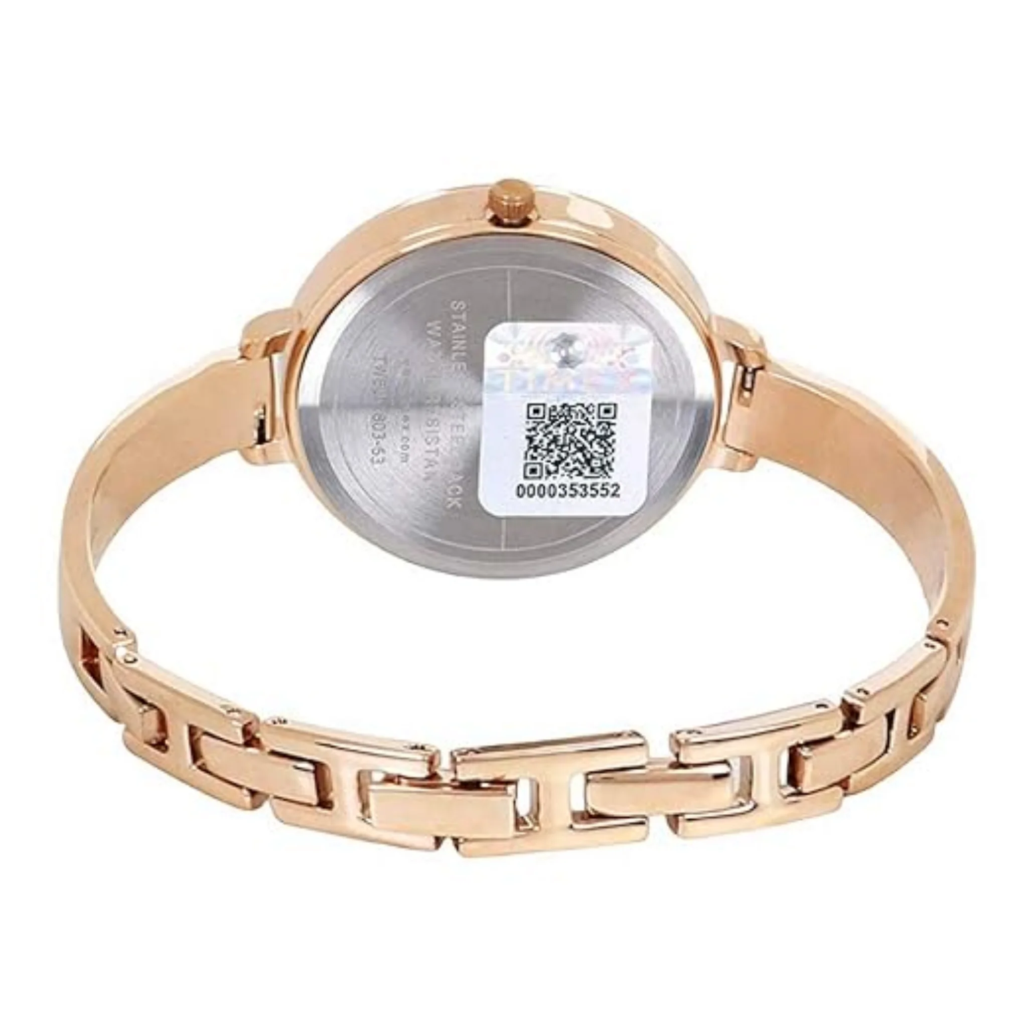 TIMEX Women 3 Hand Analog Rose Gold Round Dial Watch - TWEL12803