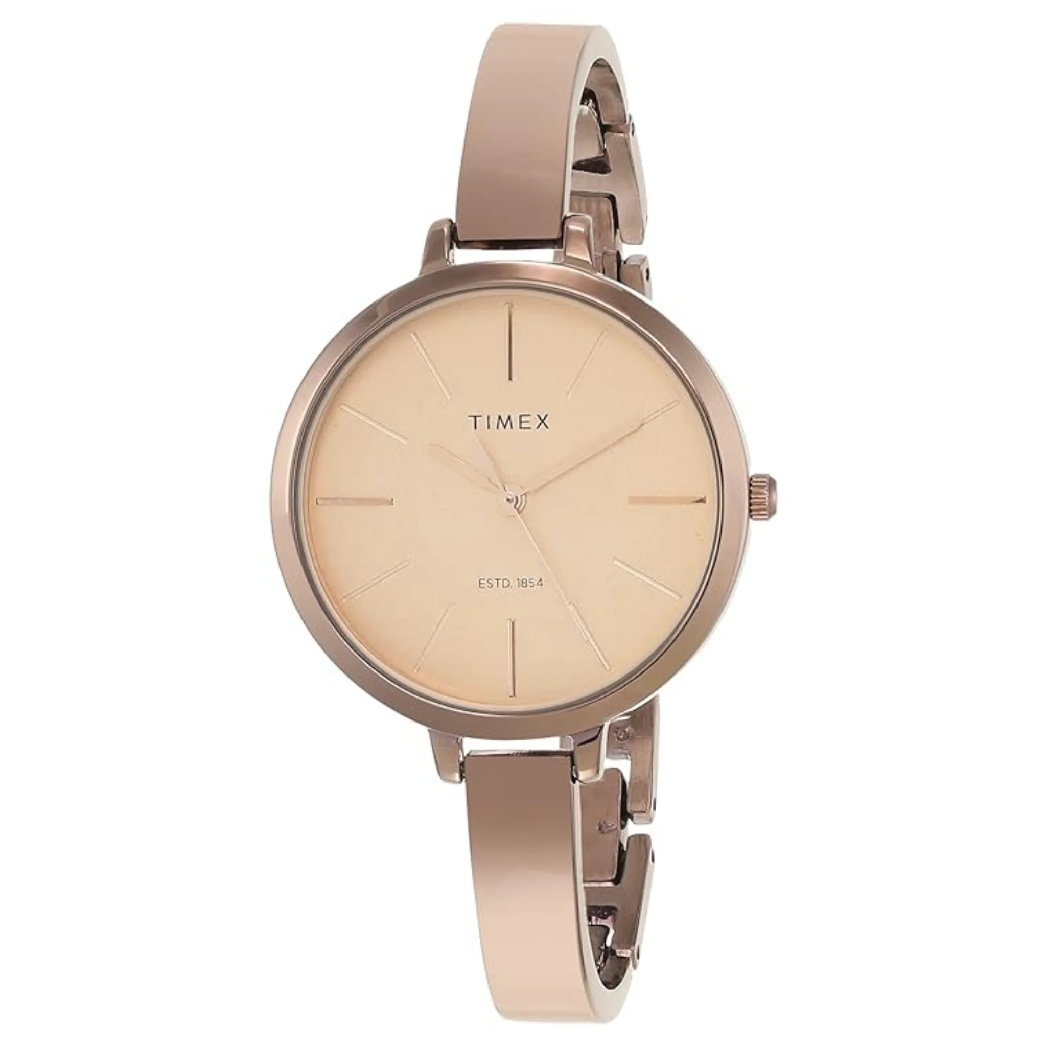 TIMEX Analog Rose Gold Dial Women's Watch-TWEL12813