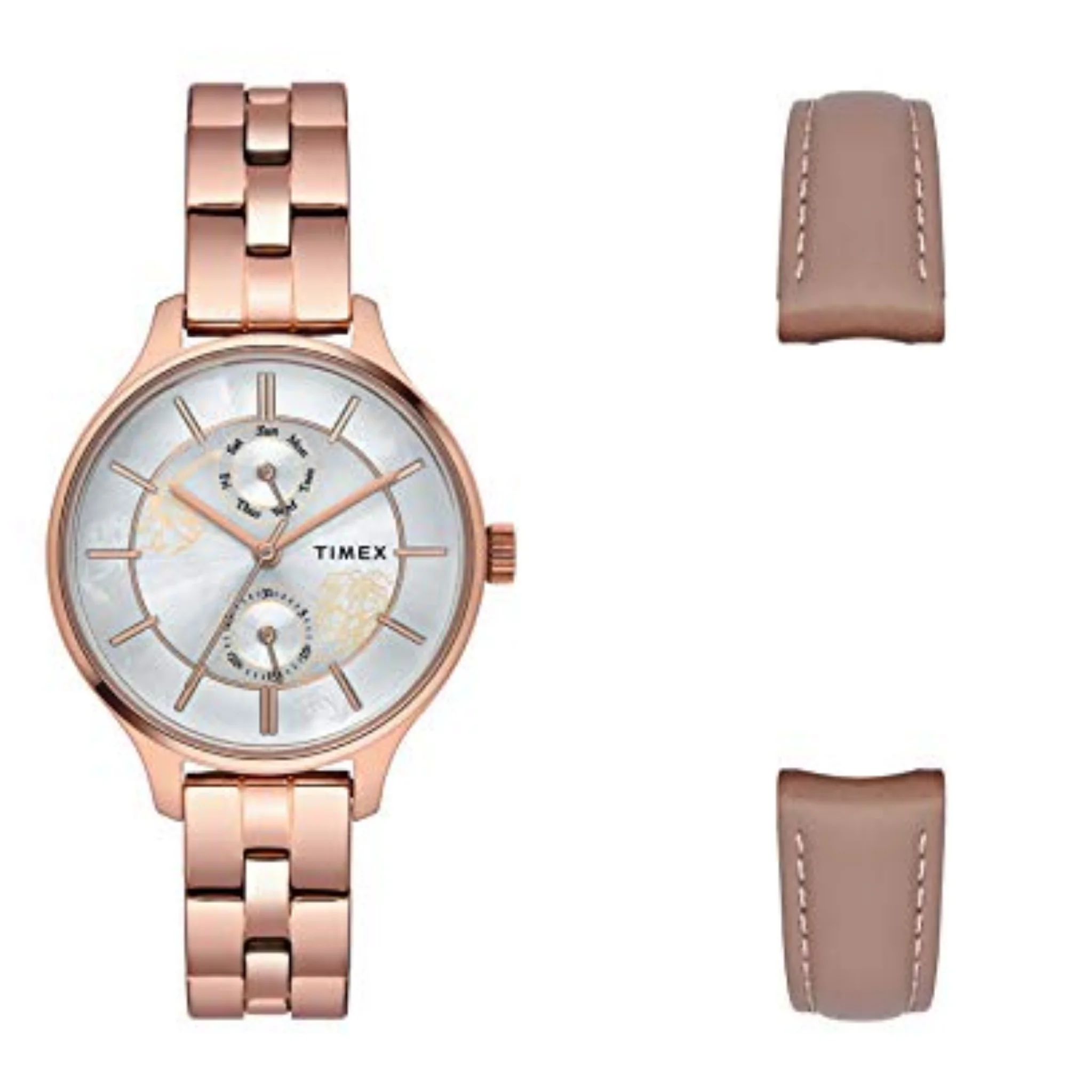 TIMEX Analog Silver Dial Women's Watch-TWEL14802