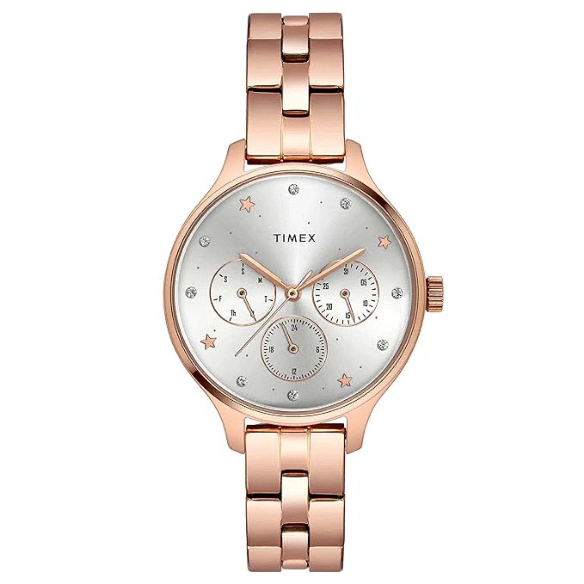 TIMEX Analog Silver Dial Women's Watch - TWEL14815