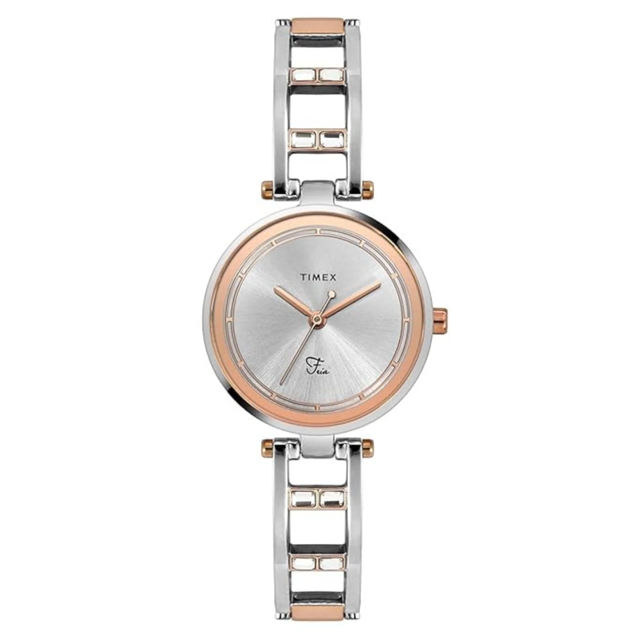 TIMEX Fria Analog Silver Dial Women's Watch-TWEL15301