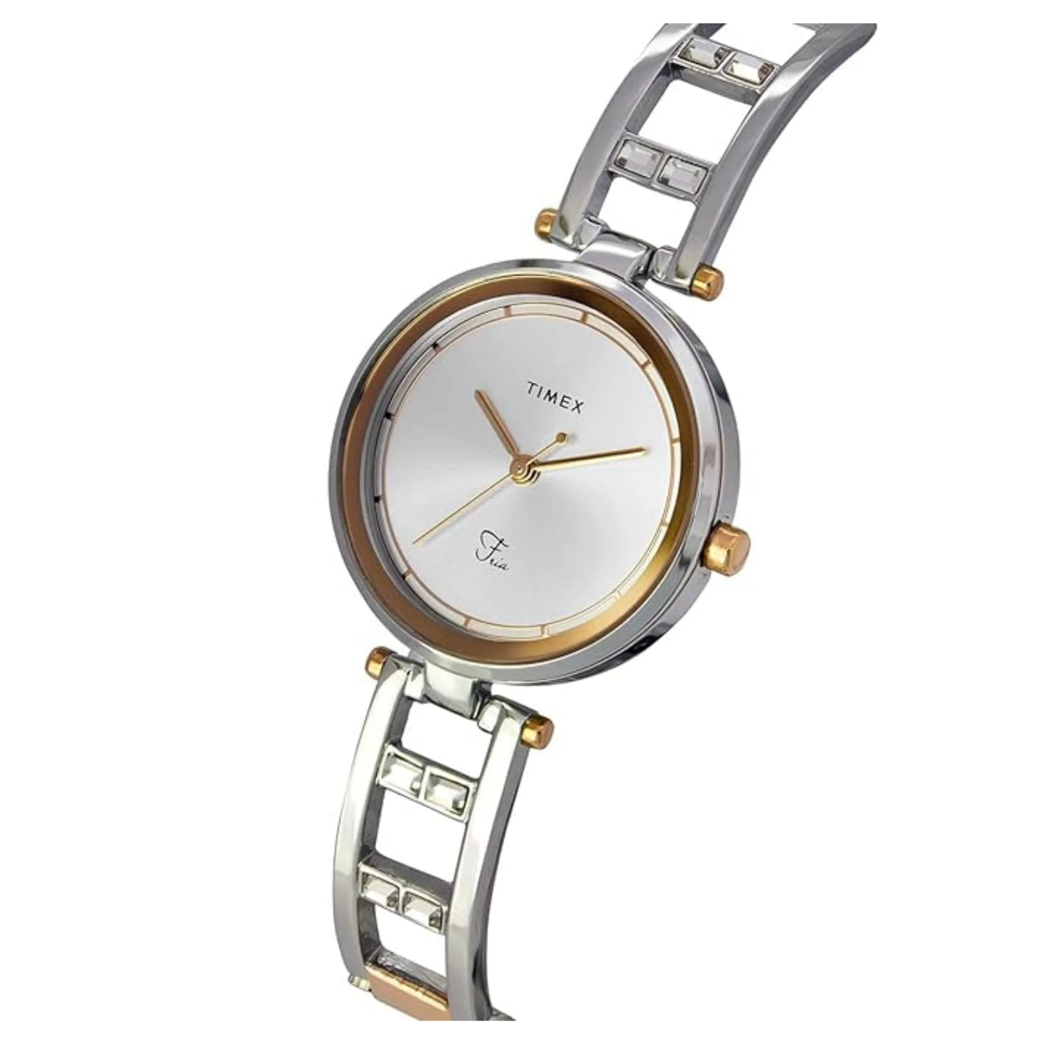 TIMEX Fria Analog Silver Dial Women's Watch-TWEL15301