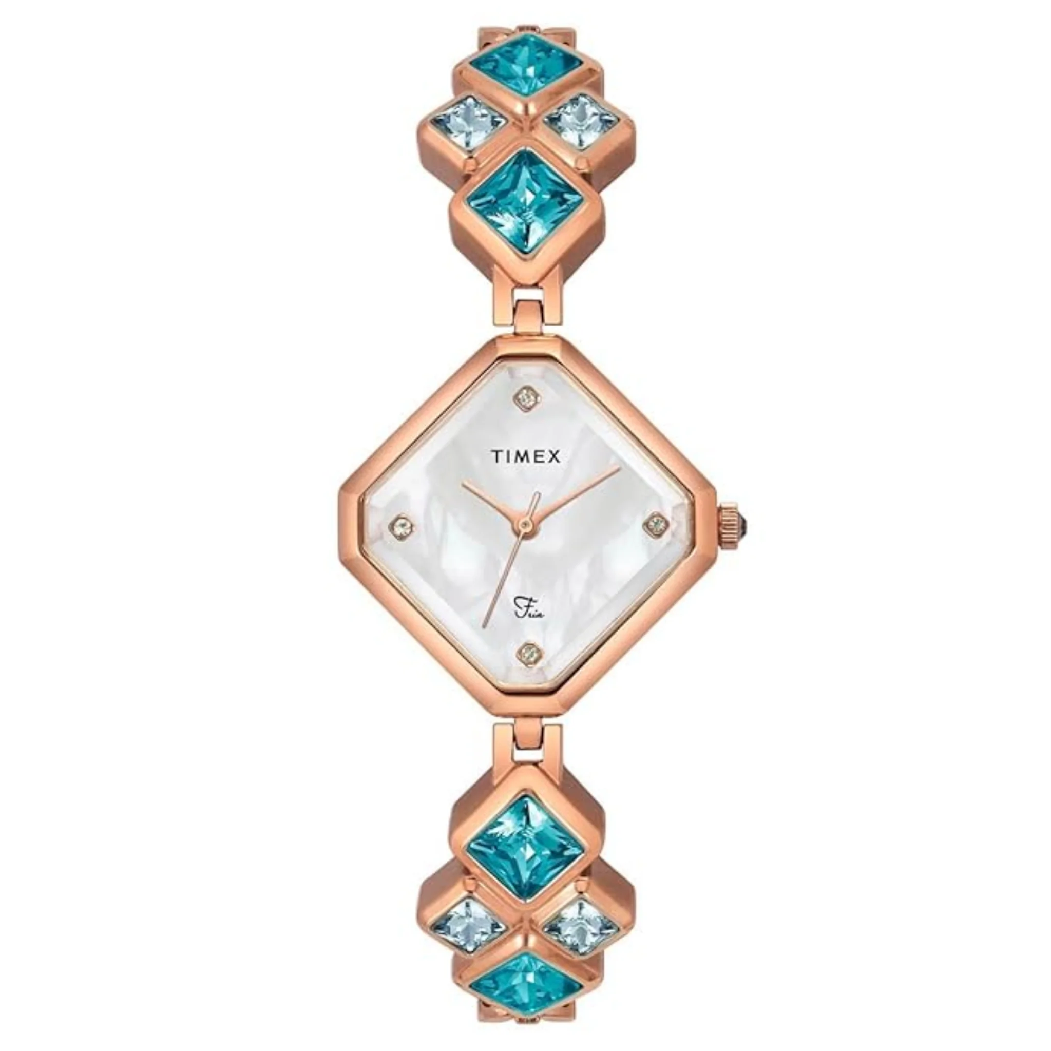 TIMEX Fria Women Round, Cushion, Rectangular TWEL17200