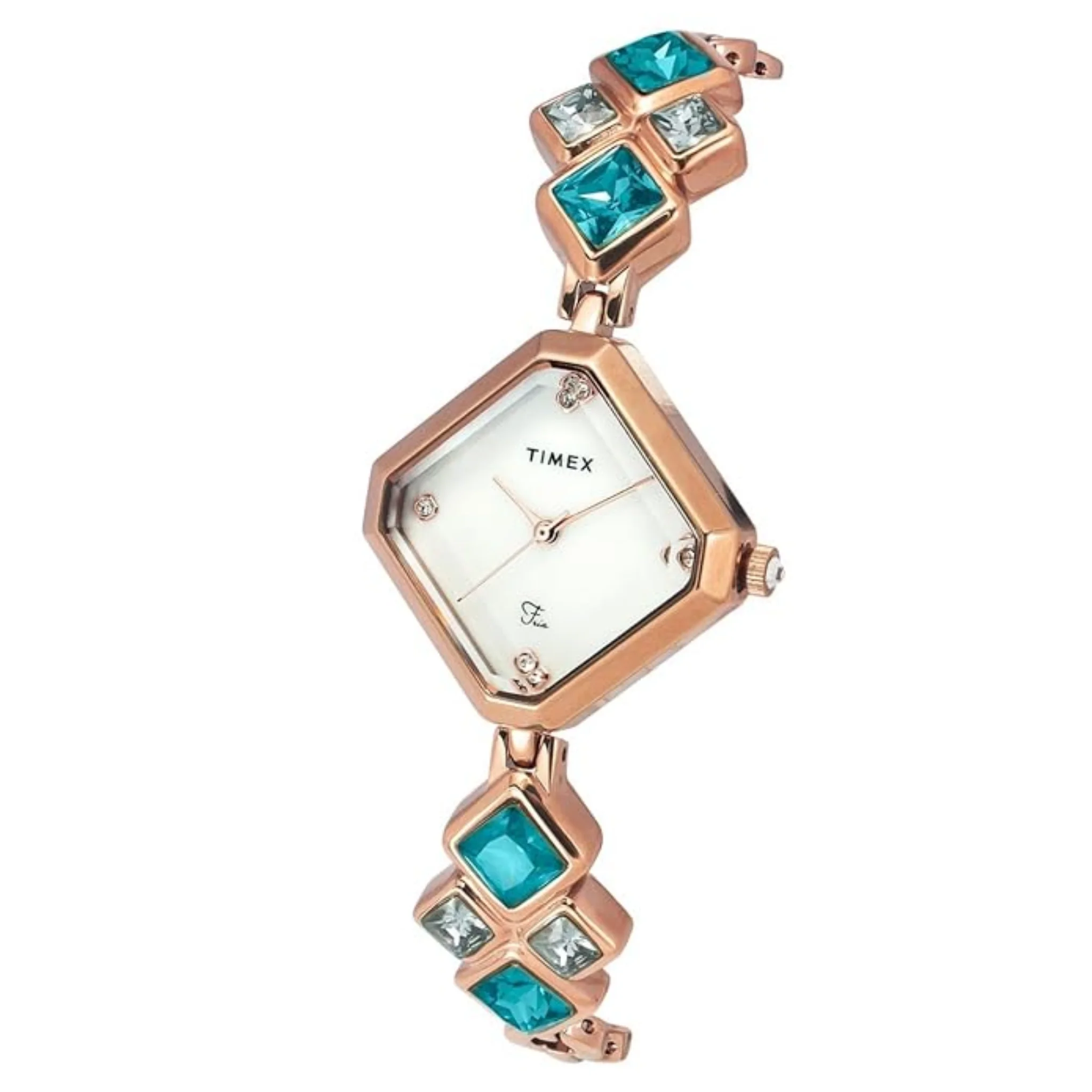 TIMEX Fria Women Round, Cushion, Rectangular TWEL17200