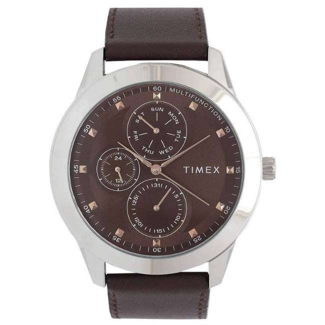 Timex Brown Watch TWEL18501