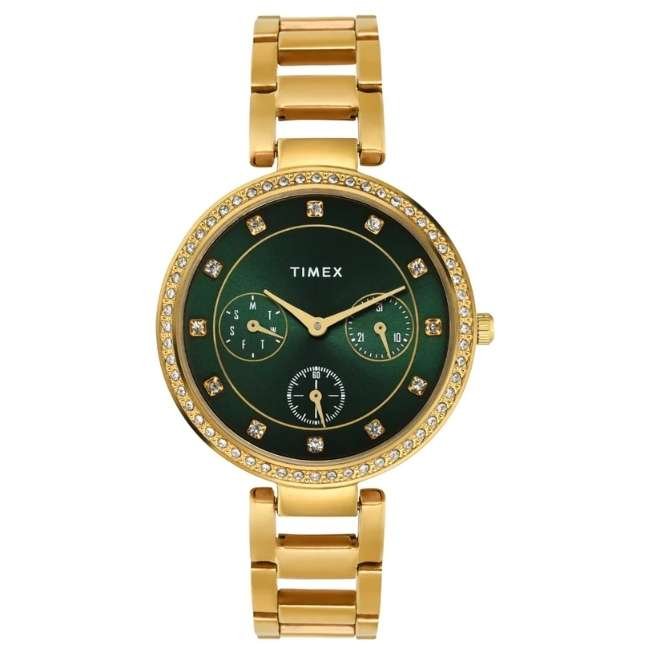 Timex Green Watch TWEL18700