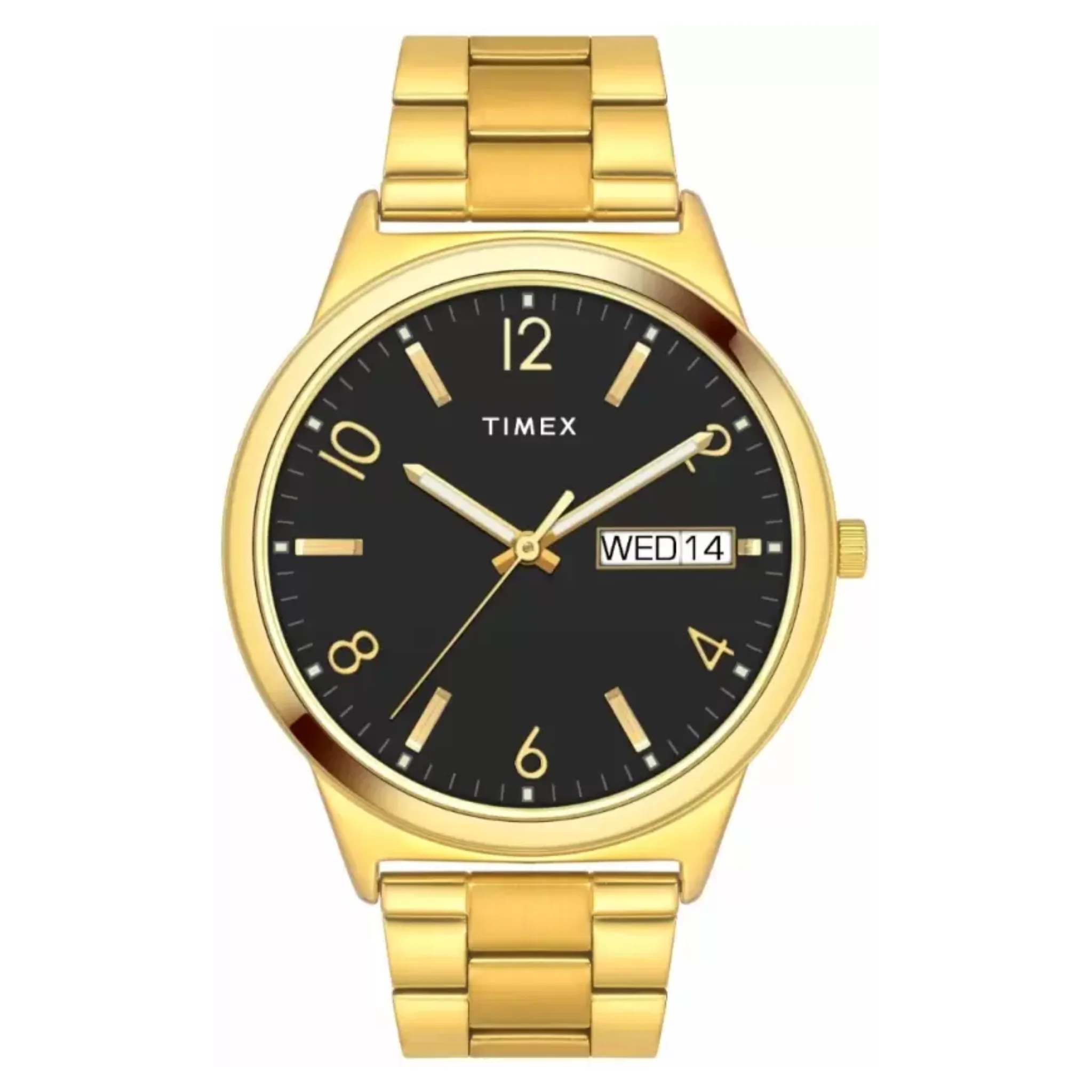 TIMEX Classics Collection Multifunction Men's Analog Black Dial Coloured Quartz Watch, Round Dial - TWTG10005