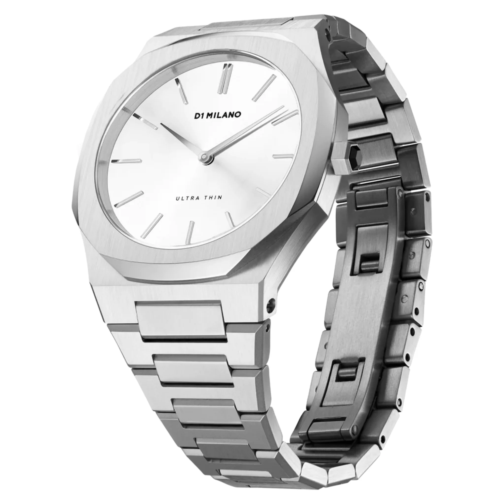 D1 Milano Ultra Thin Analog Silver Dial Women's Watch-UTBL08