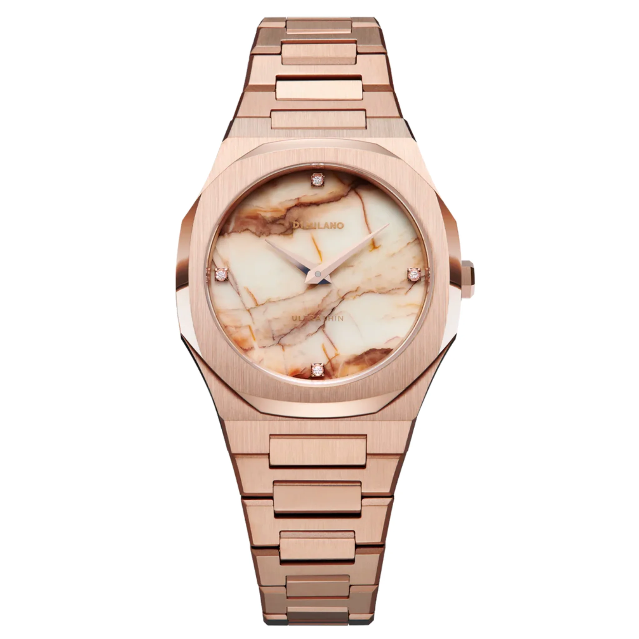 D1 Milano Analog Rose Gold Dial Women's Watch-UTBL14