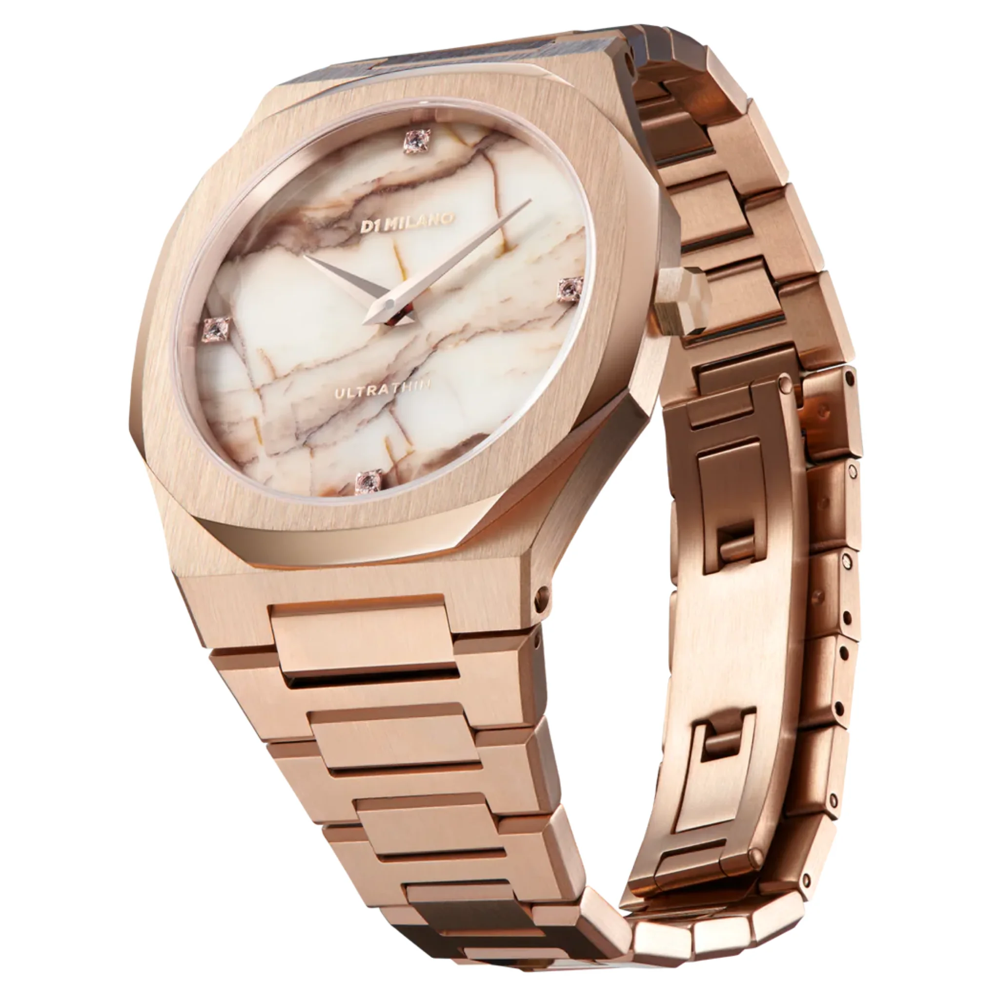 D1 Milano Analog Rose Gold Dial Women's Watch-UTBL14