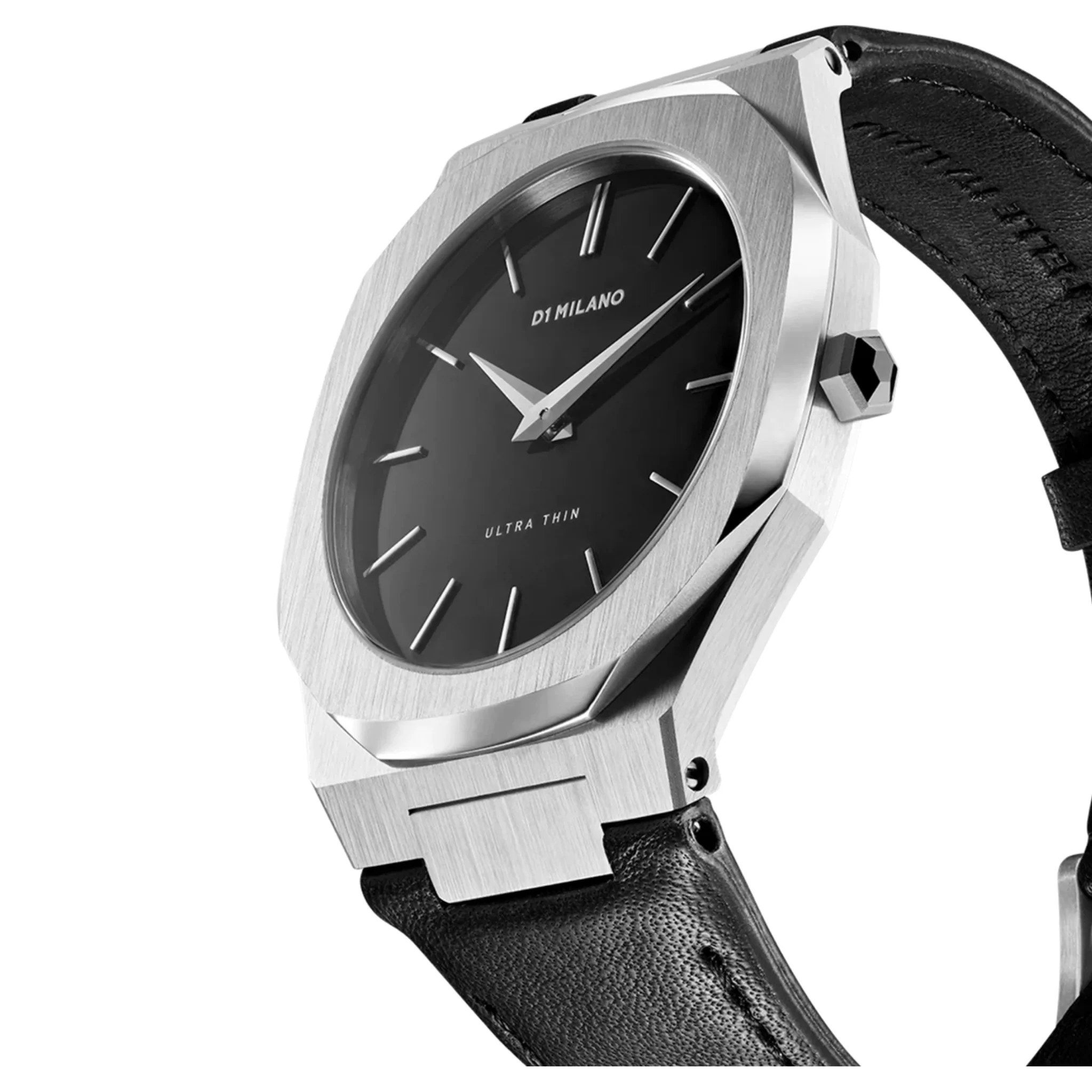 D1 Milano Ultra Thin Analog Black Dial Men's Watch-UTLJ01