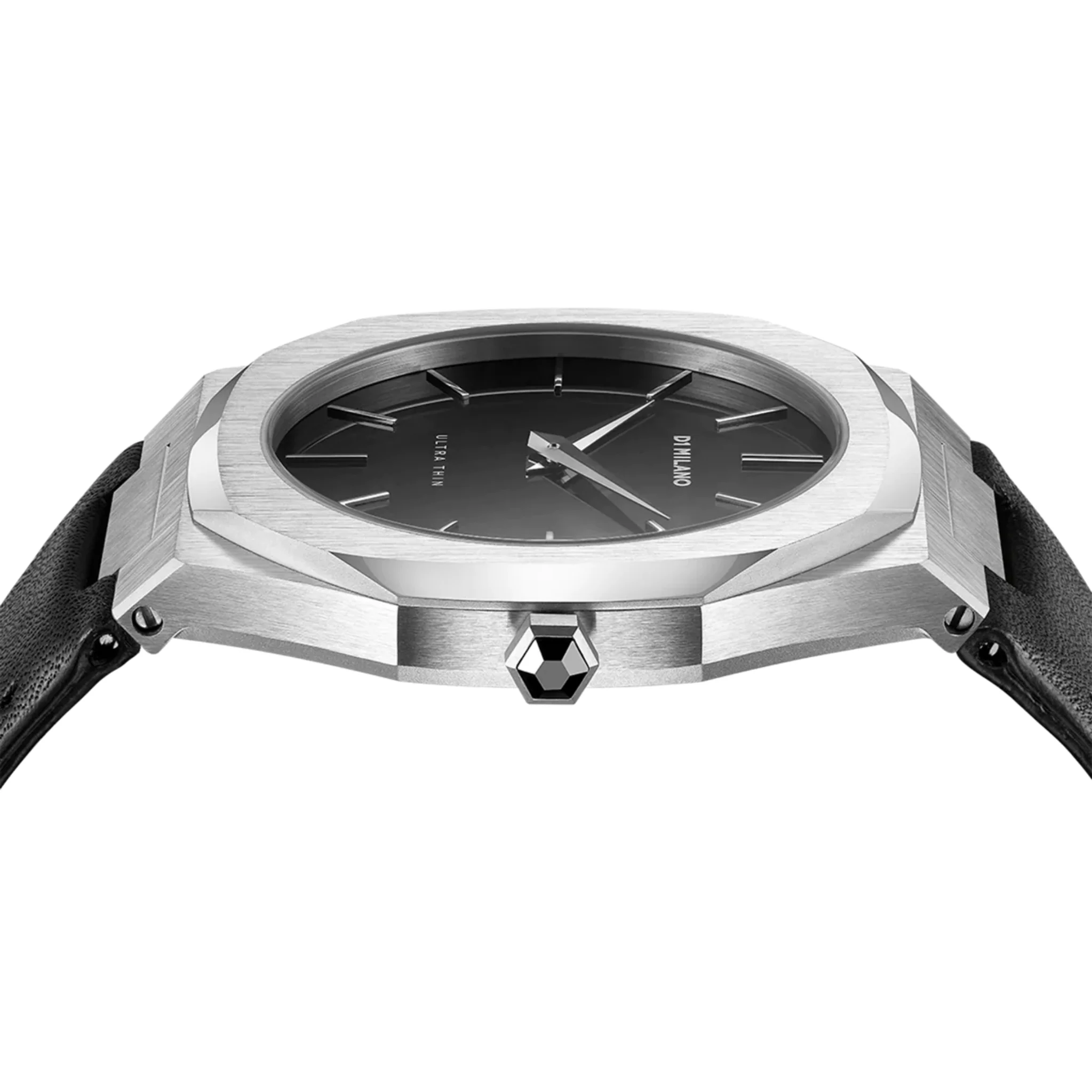 D1 Milano Ultra Thin Analog Black Dial Men's Watch-UTLJ01