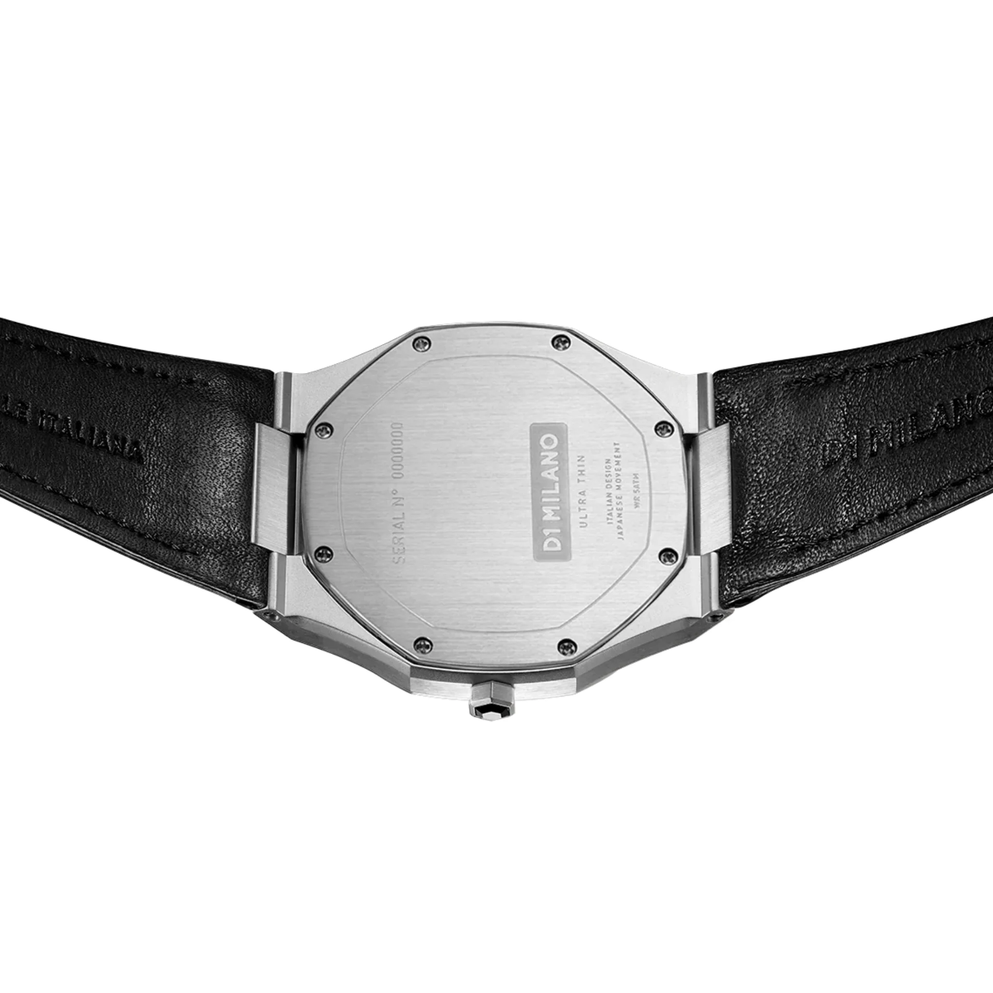 D1 Milano Ultra Thin Analog Black Dial Men's Watch-UTLJ01