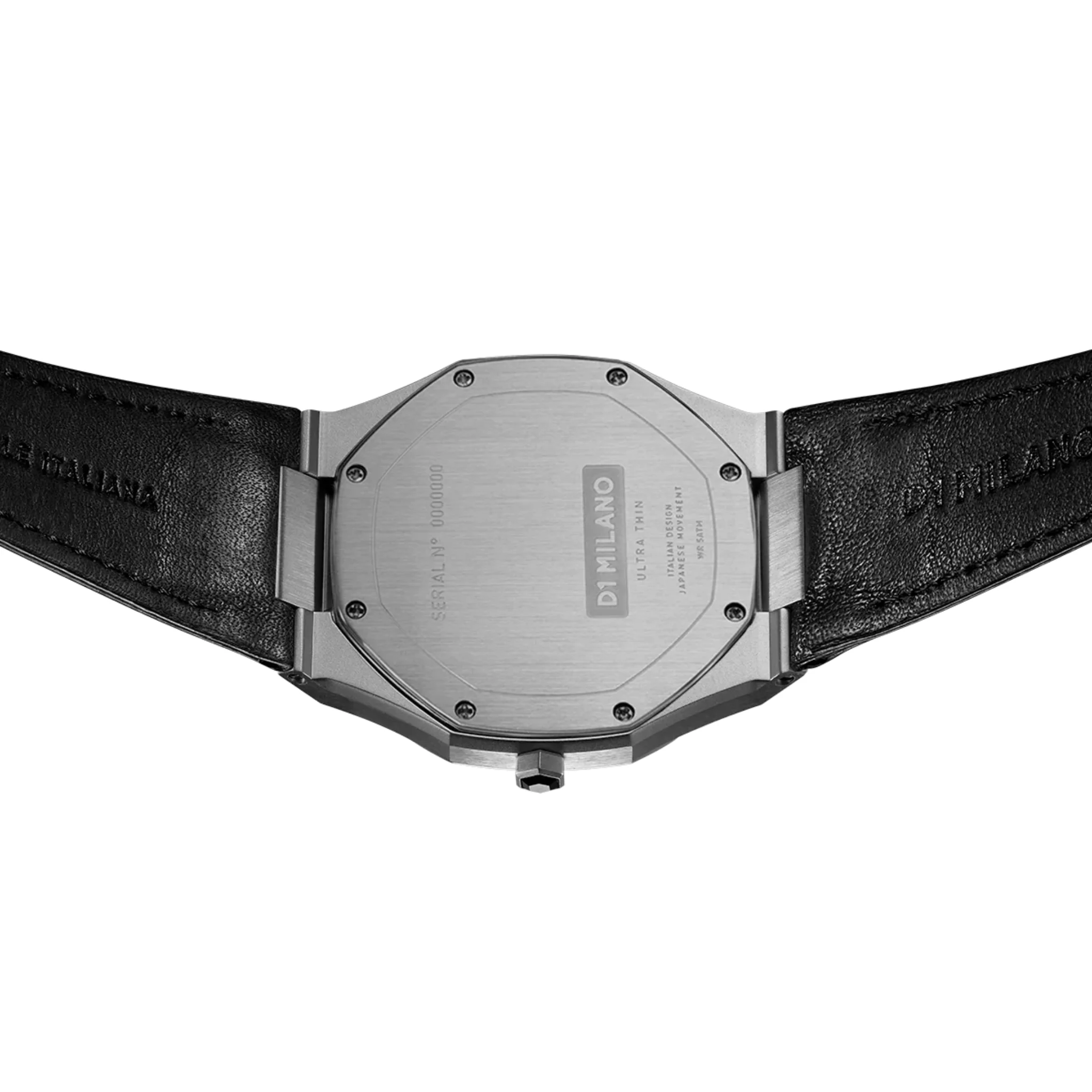 D1 Milano Ultra Thin Analog Black Dial Men's Watch-UTLJ02