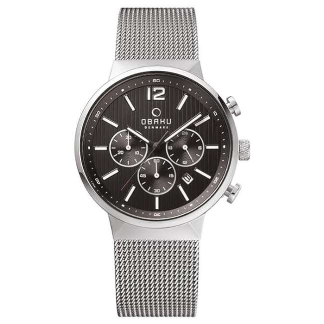Obaku Denmark 42 mm Men Watch-V180GCCBMC