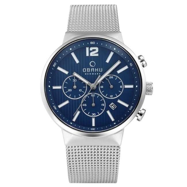 Obaku Denmark 42 mm Men Watch-V180GCCLMC