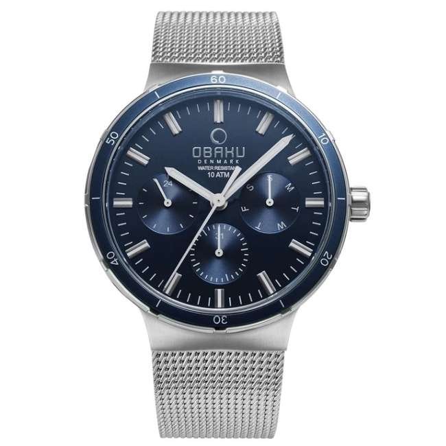 Obaku Denmark 43 mm Men Watch-V220GMCLMC