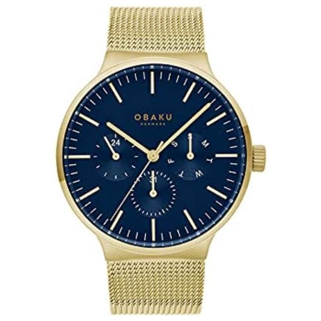 Obaku Denmark 43 mm Men Watch-V229GMGLMG