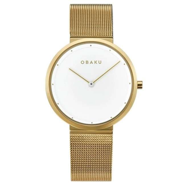 Obaku Denmark 34 mm Women Watch-V230LXGWMG