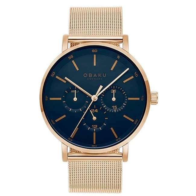 Obaku Denmark 40 mm Men Watch-V246GMVLMV