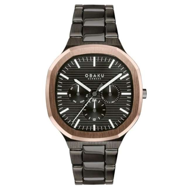 Obaku Denmark 48.5 mm Men Watch-V275GMMBSB