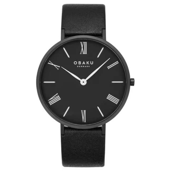 Obaku Denmark 42 mm Men Watch-V283GXBBRB