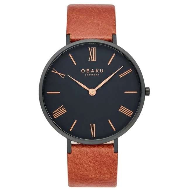 Obaku Denmark 42 mm Men Watch-V283GXBBRZ