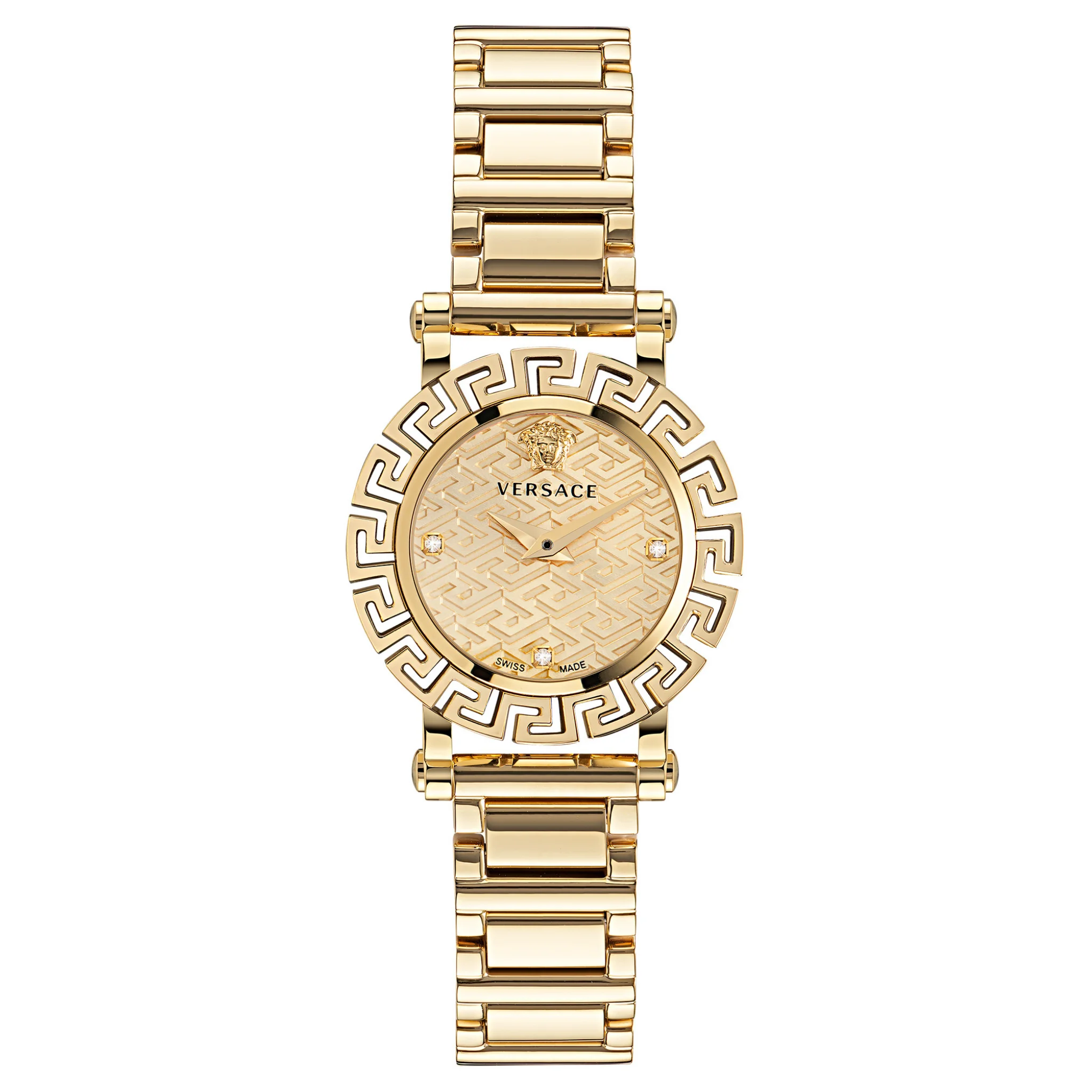 Versace Analog Gold Dial Women Watch - VE2Q00422