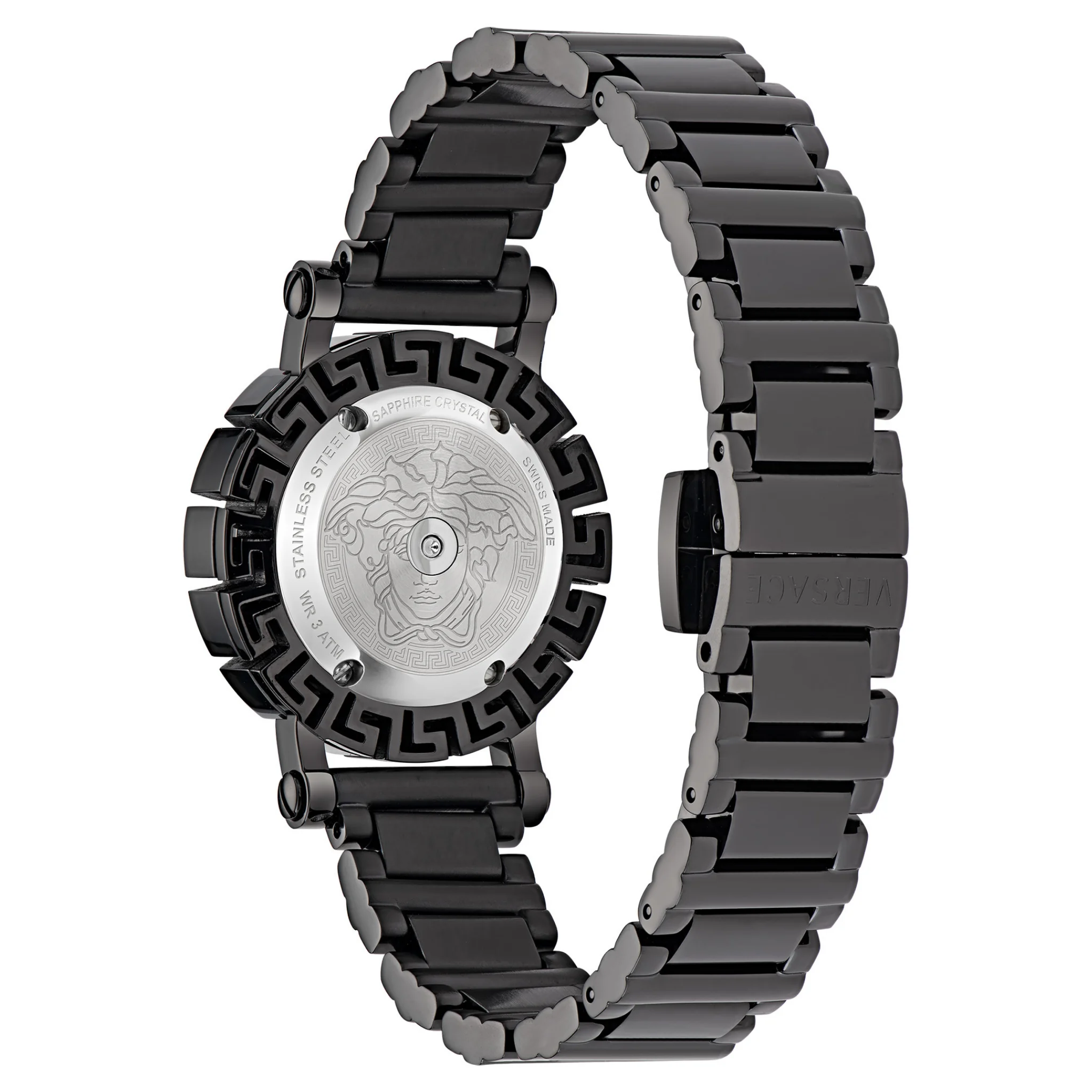 Versace Analog Black Dial Women Watch - VE2Q00522