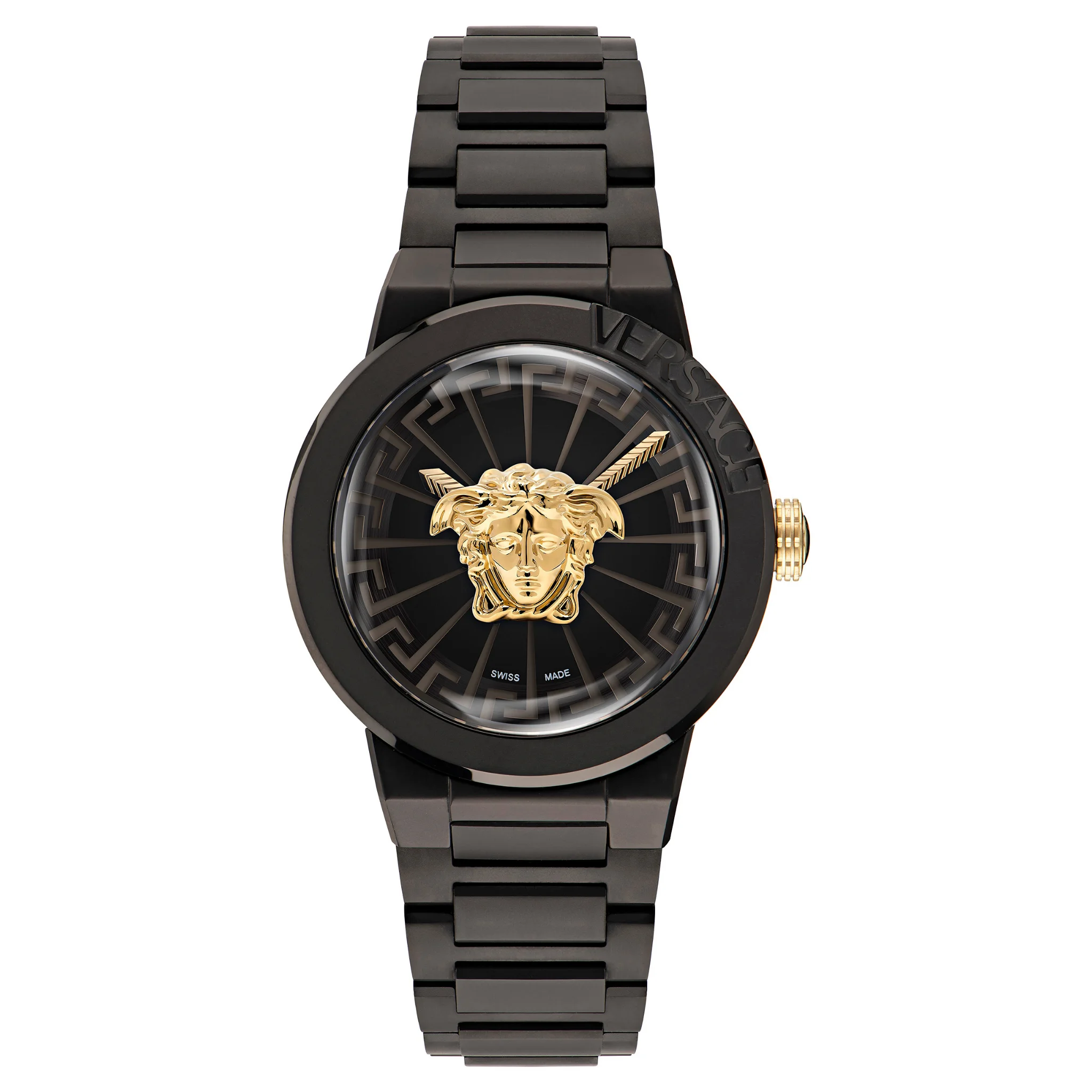 Versace Analog Black Dial Women Watch - VE3F00622