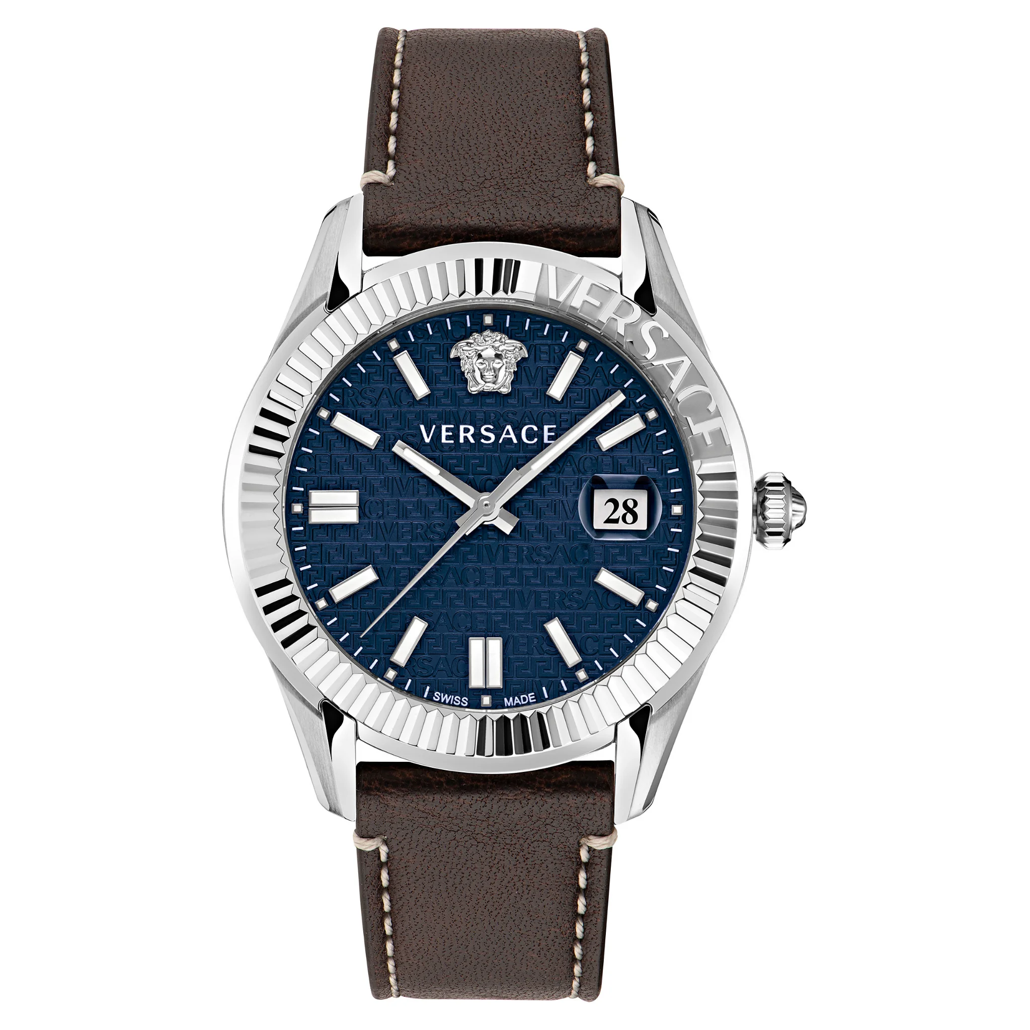Versace Analog Blue Dial Men Watch - VE3K00122